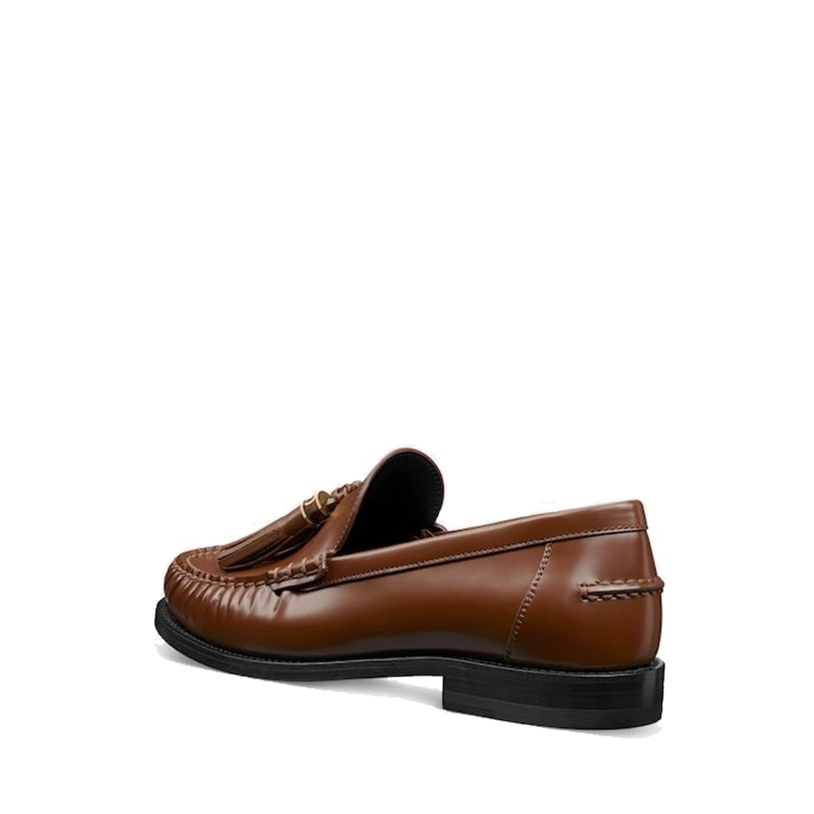 Shop Dior D-academy Loafers In Brown