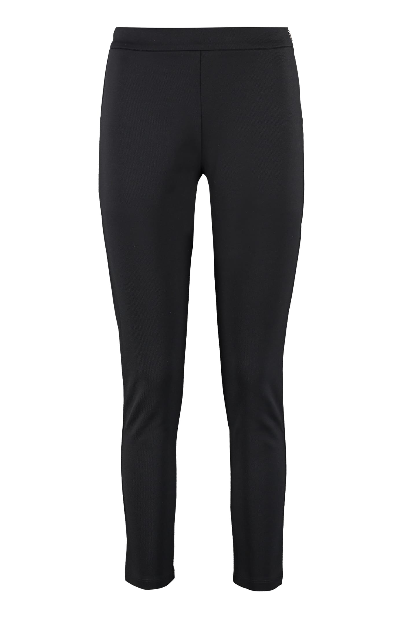 Cropped Straight-leg Trousers