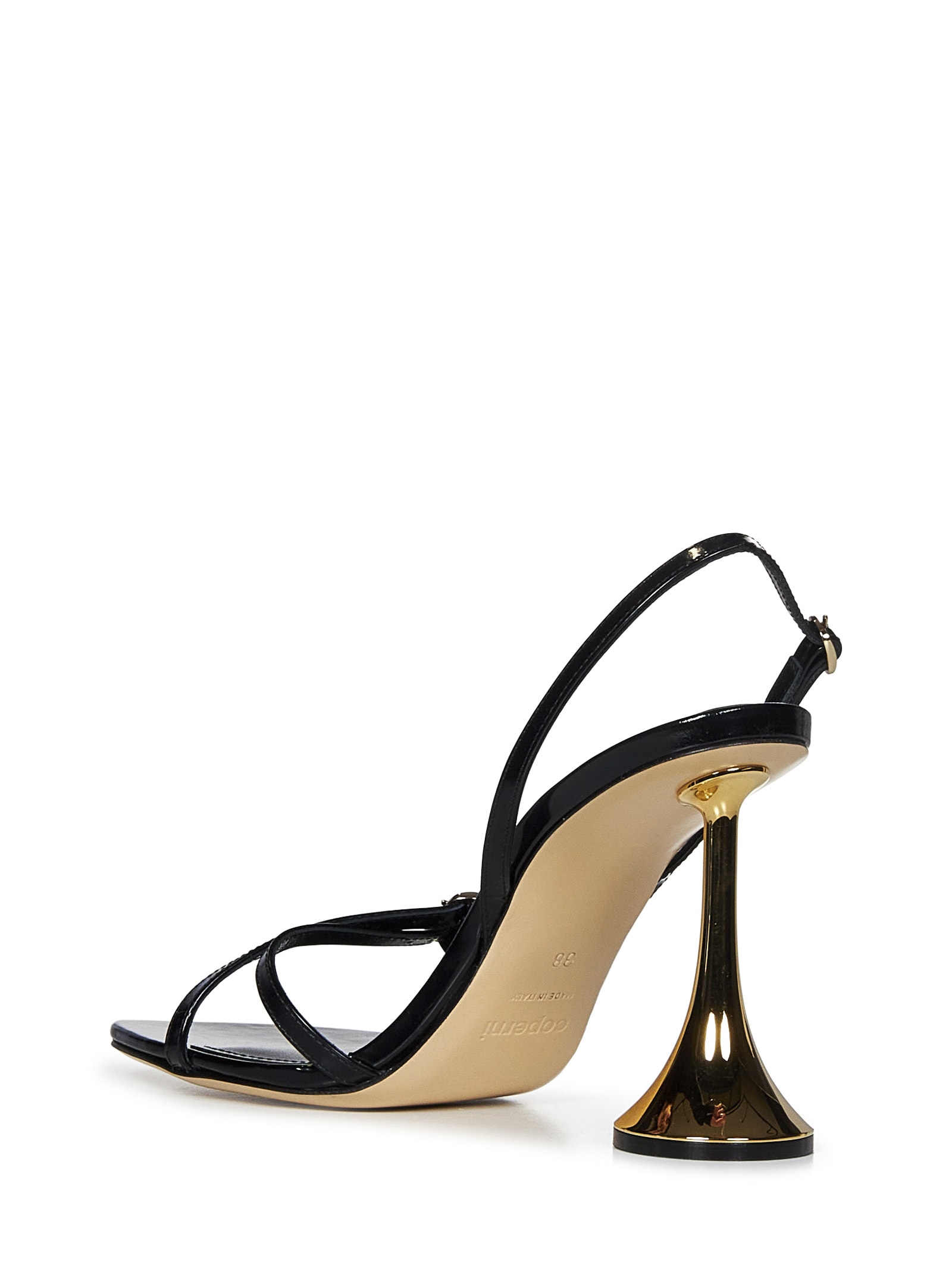 Shop Coperni Orchestra Sandals In Black