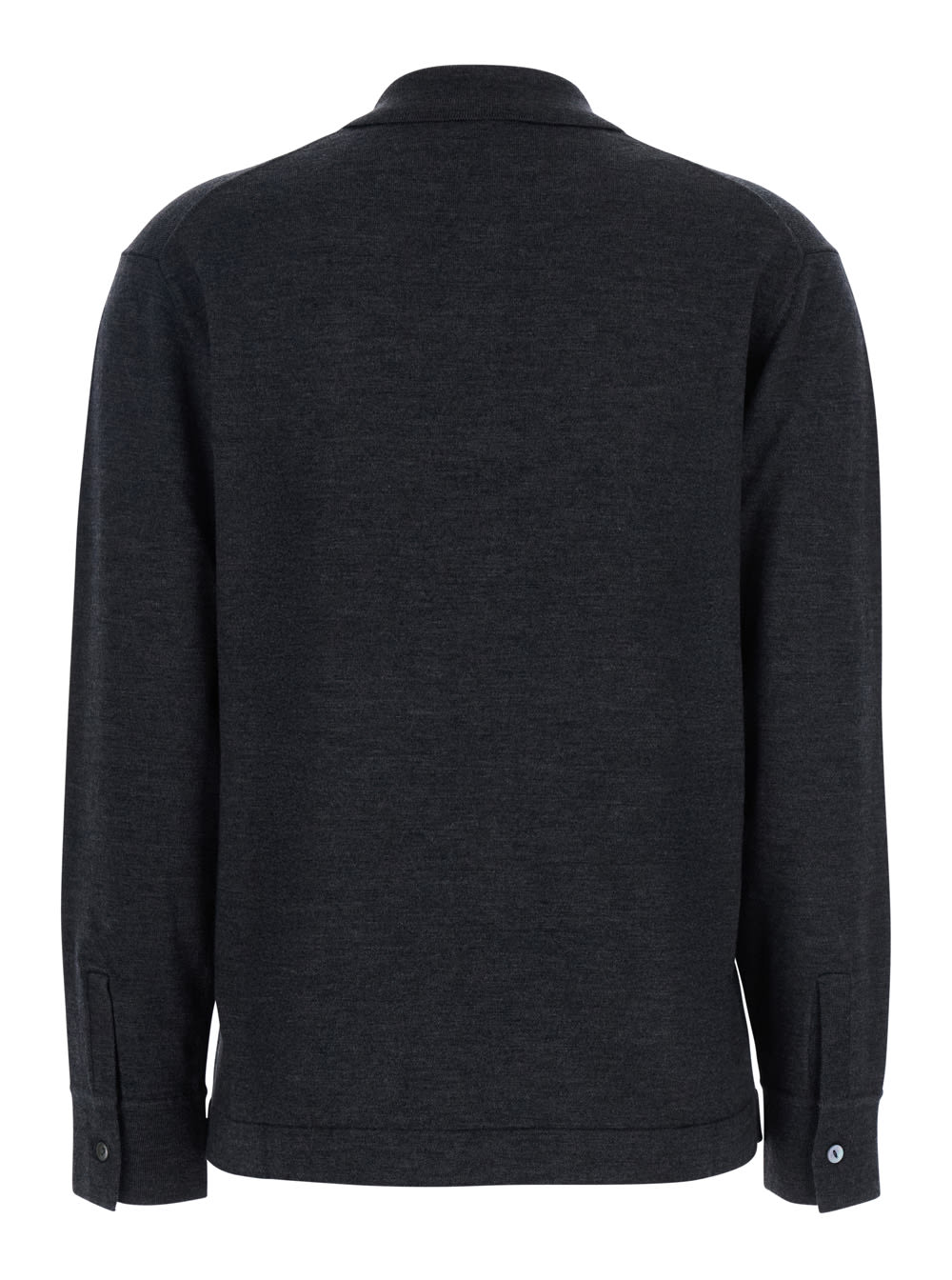 P.a.r.o.s.h Polo-neck Button Polo Shirt In Gray