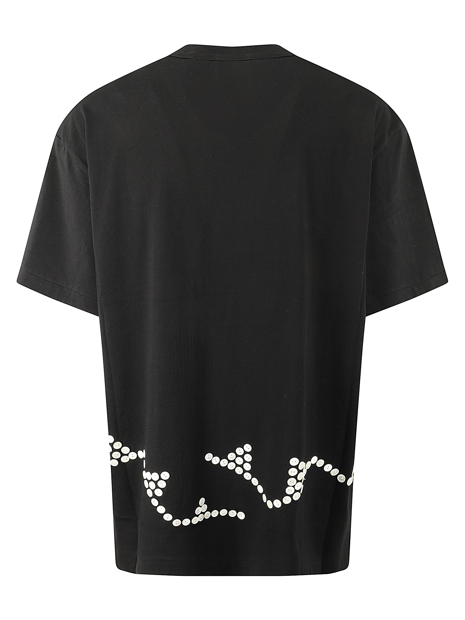 Shop Comme Des Garçons Homme Deux Mens T-shirt In Black