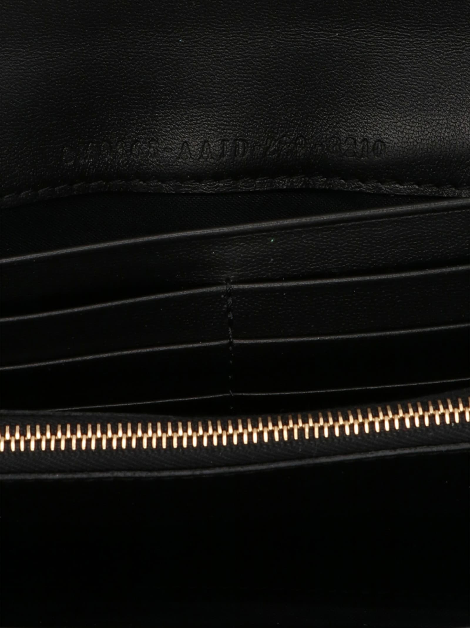 Fendi Baguette Wallet In Black