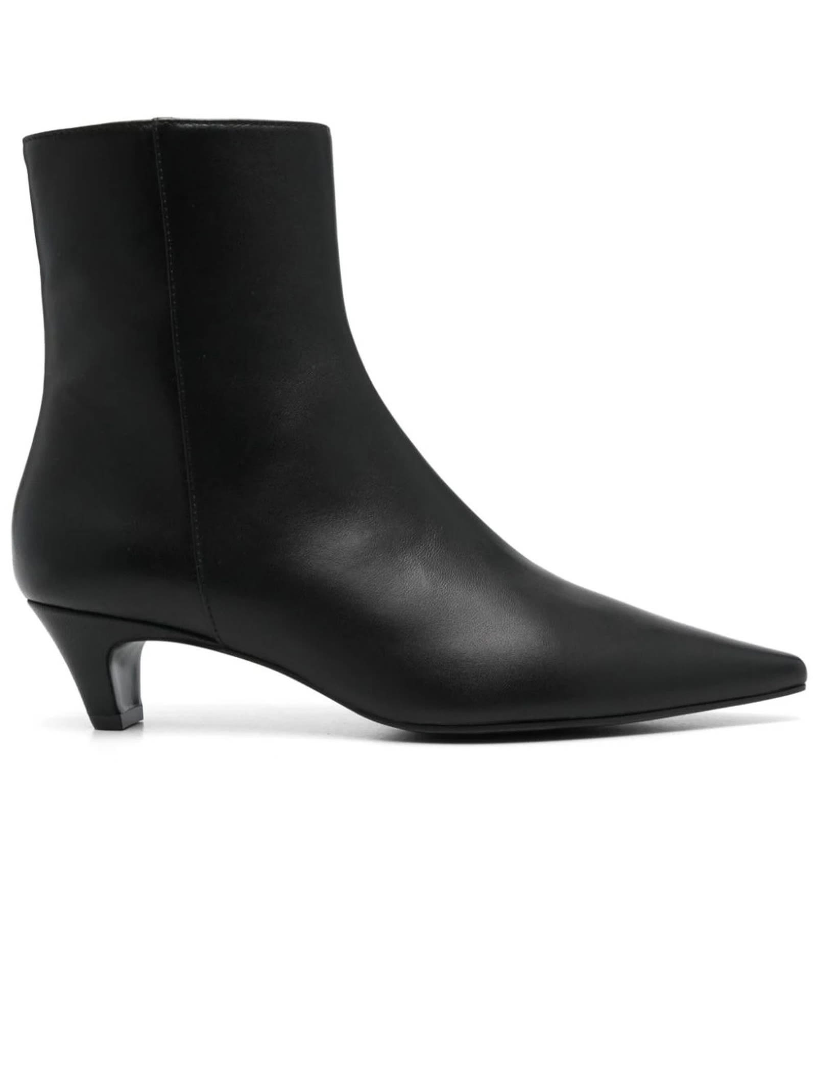 Shop Roberto Festa Black Calf Leather Samy Boots