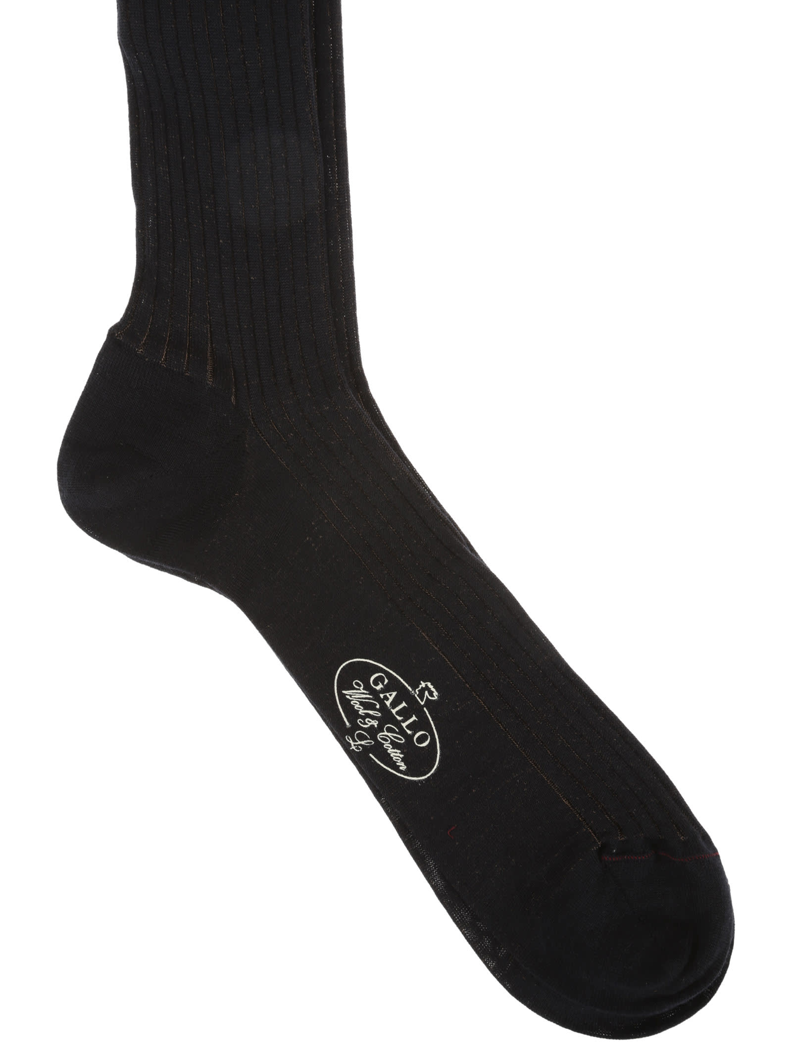 Shop Gallo Socks In Blu Tortora
