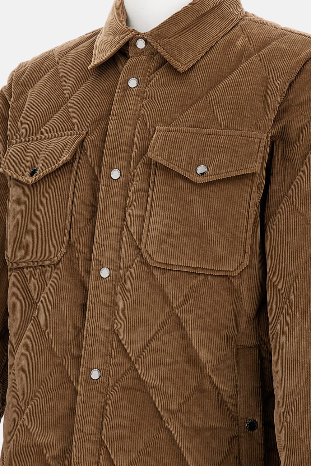 Woolrich Alaskan Velvet Shirt Jacket In Brown