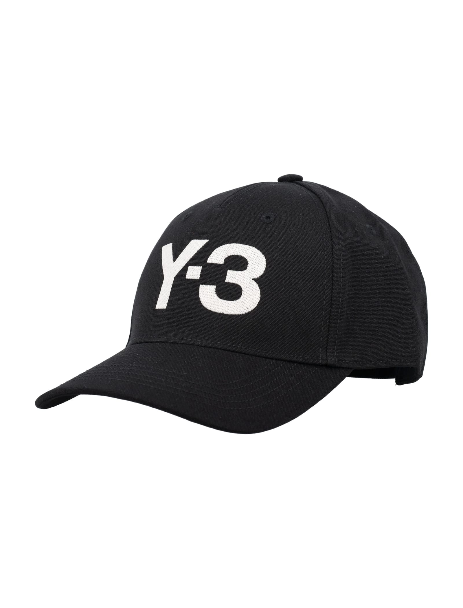 Shop Y-3 Logo Cap In Black