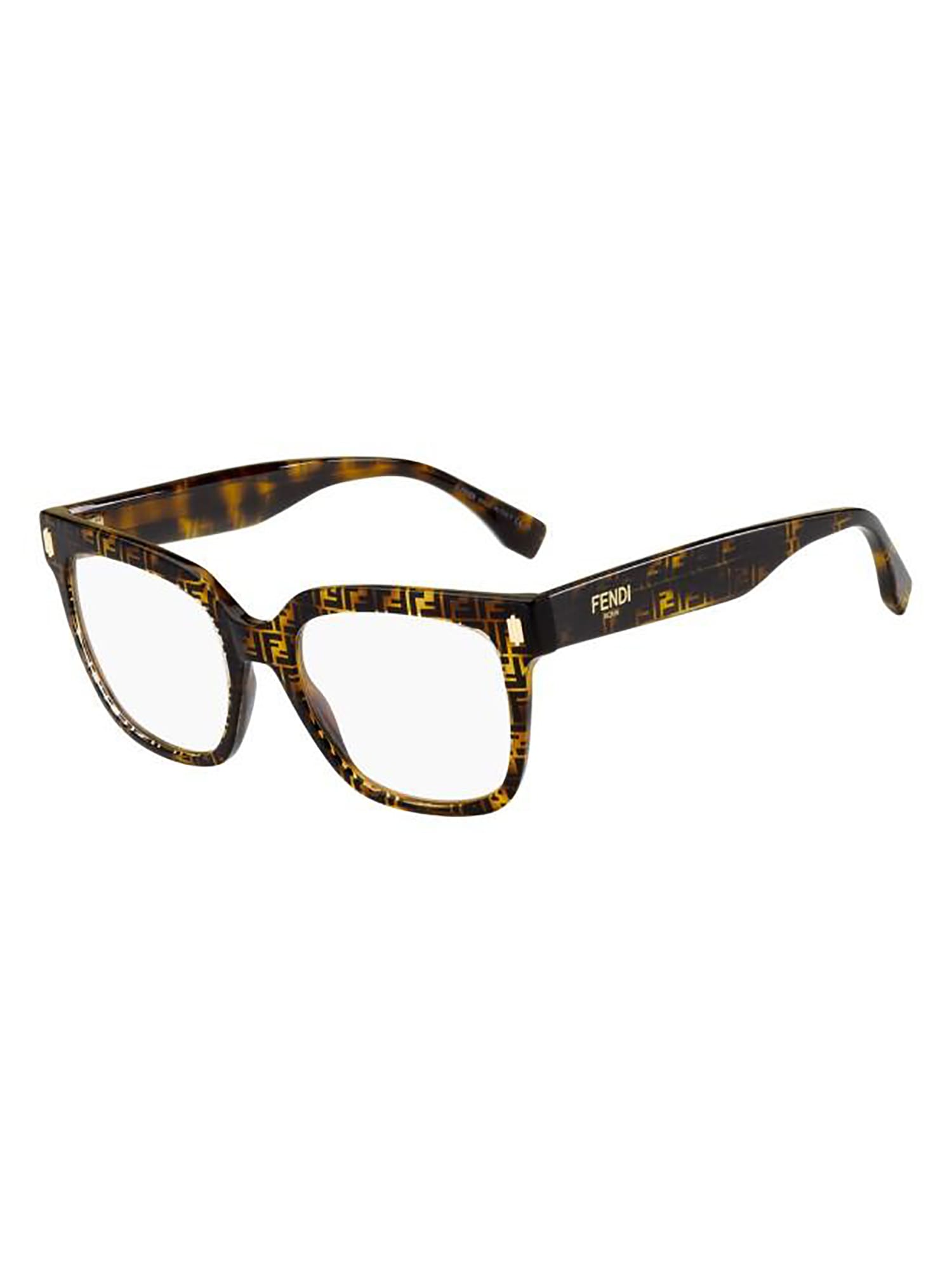 Fendi Ff 0463 Eyewear In Hvna Pattern