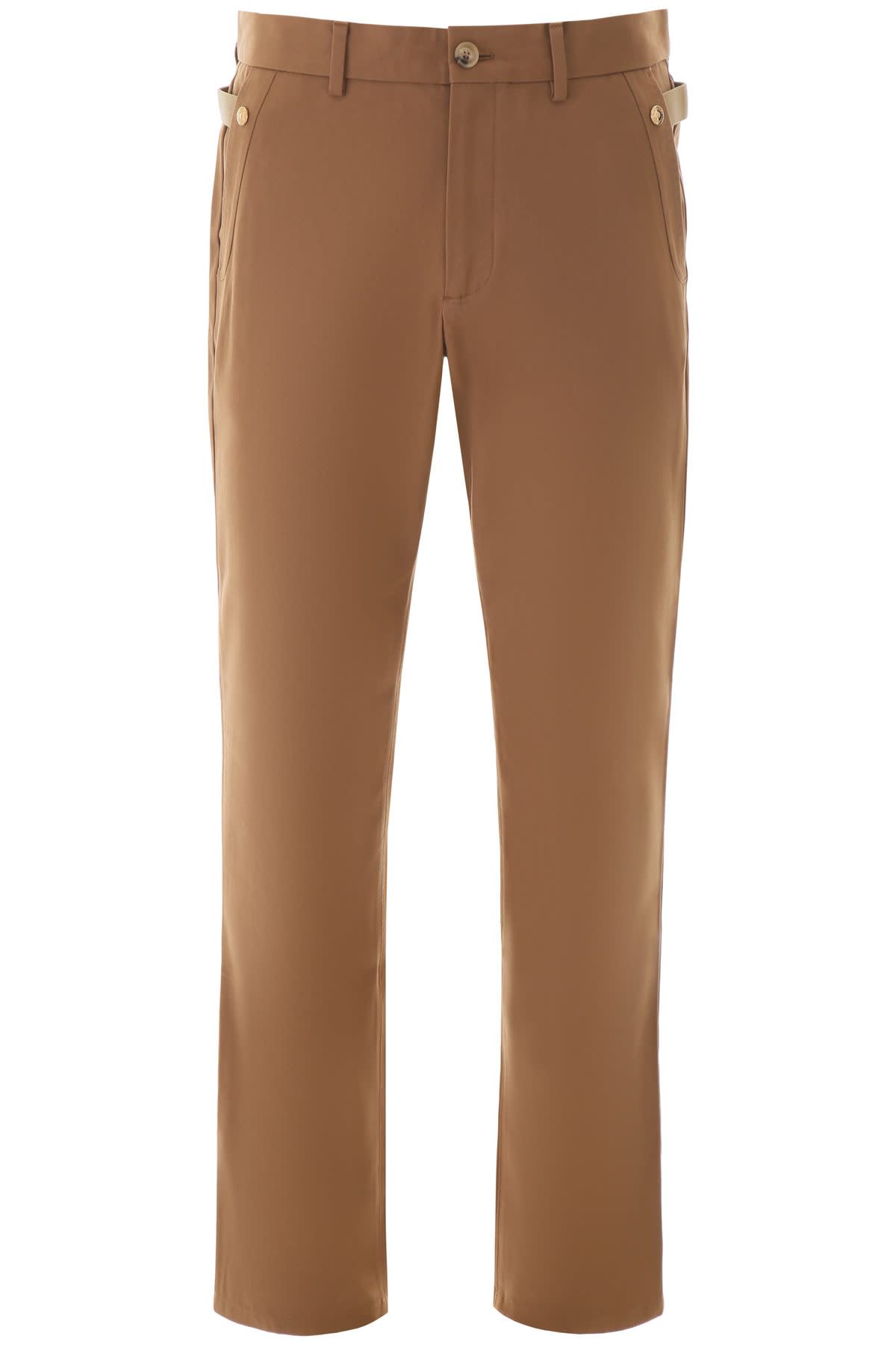 BURBERRY COTTON TROUSERS,11296536