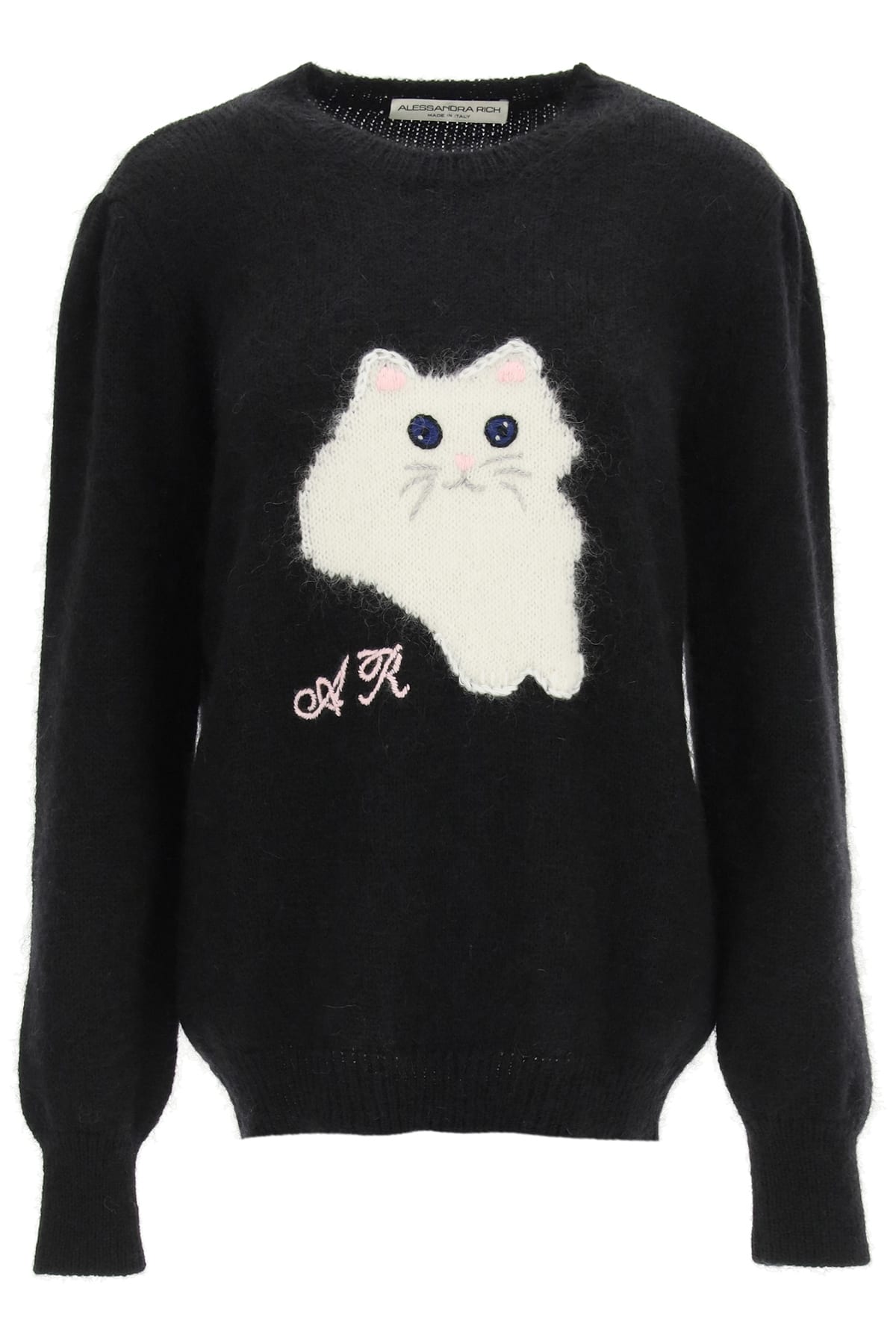 Alessandra Rich Knit Cat Sweater