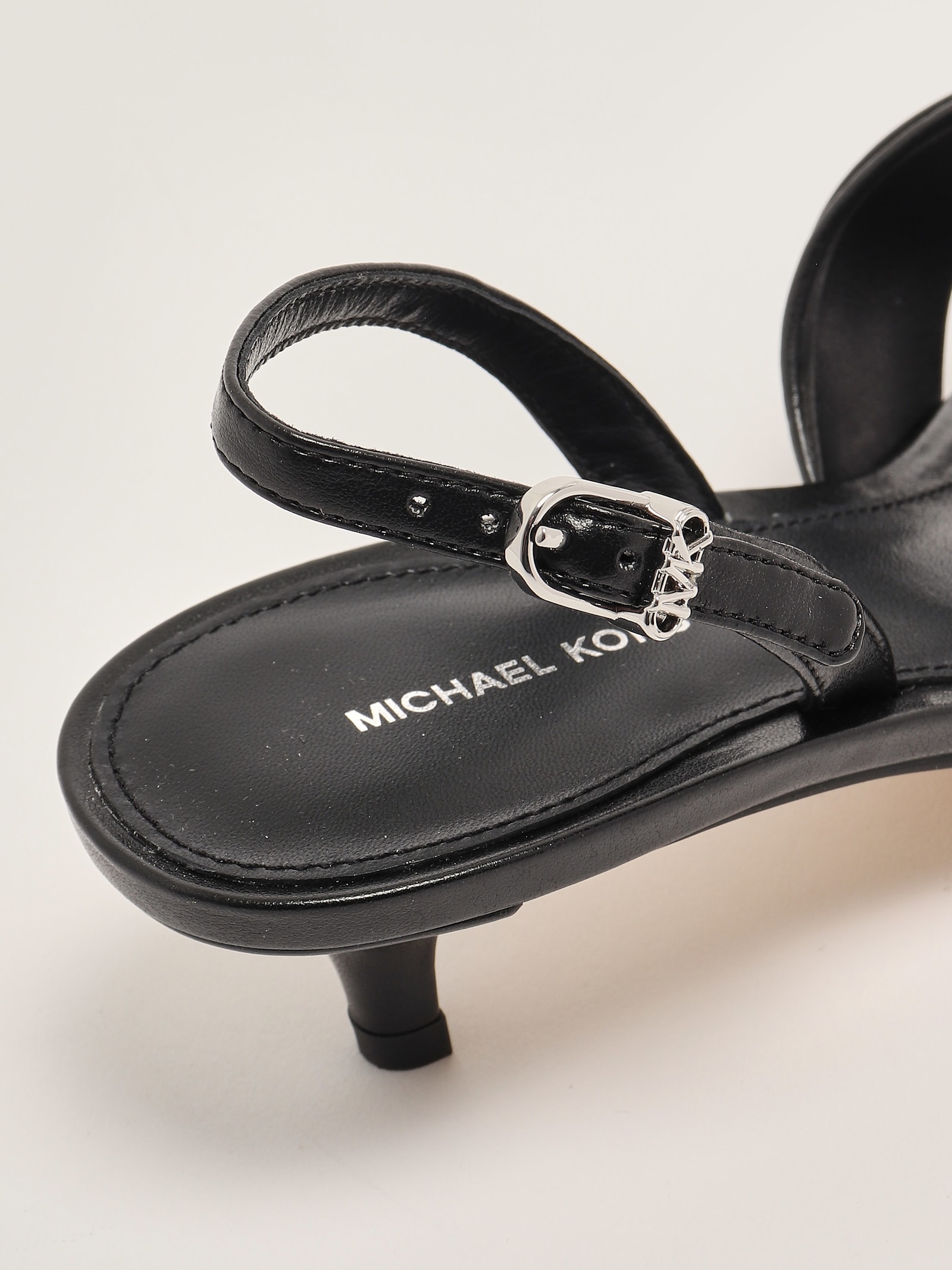 Michael Kors Alessia Kitten Sandal Sandal In Nero
