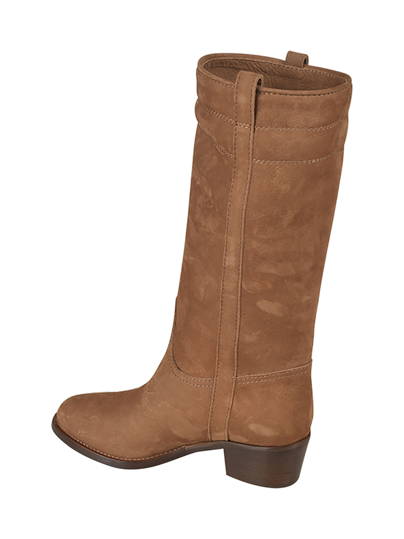 Fay 45mm Suede Boots In S609