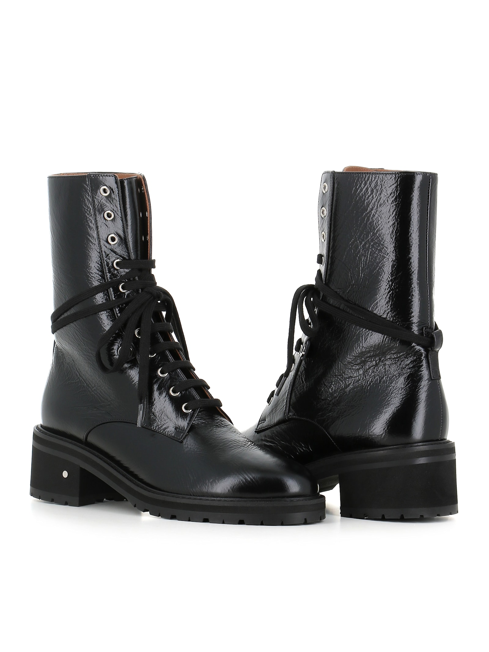 Shop Laurence Dacade Lace-up Boot Kaleb In Black