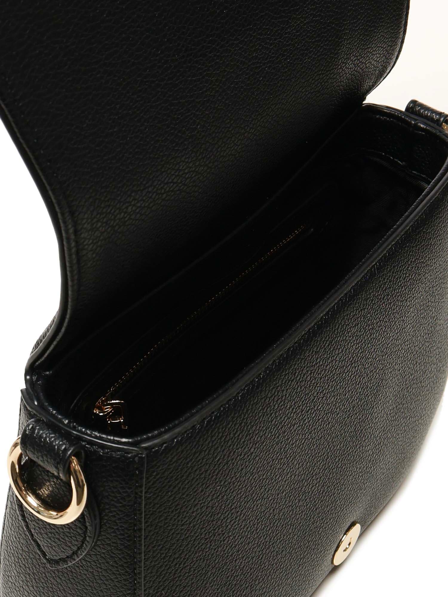 Love Moschino Shoulder Bag With Maxi Logo In Black