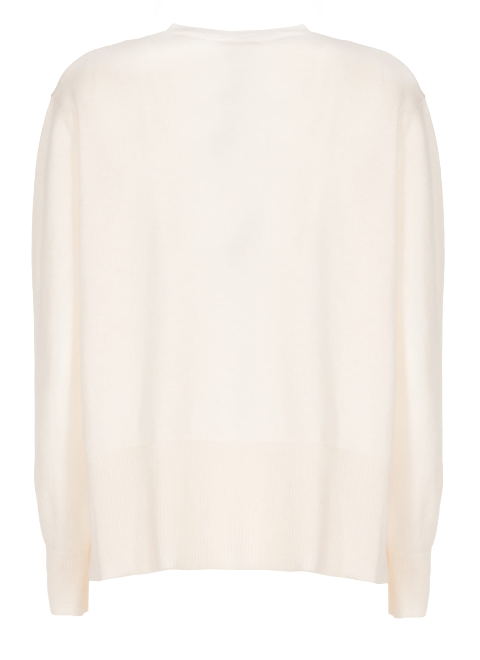 Shop Kangra Cashmere Cardigan In White