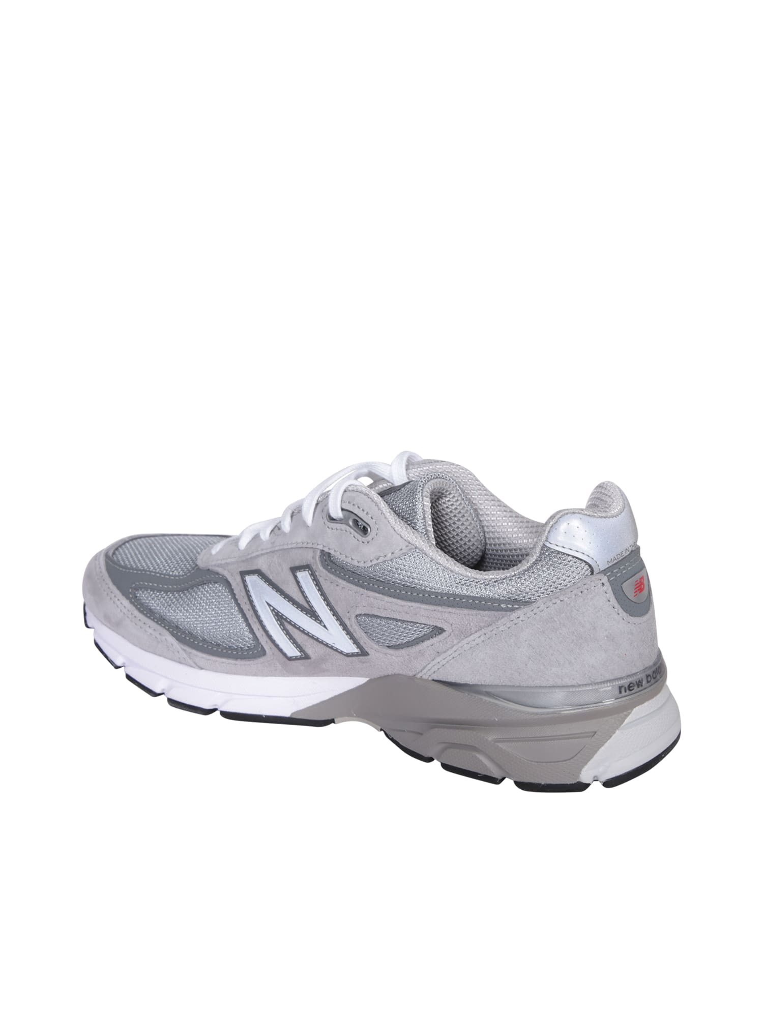 New Balance Gray Made In Usa 990v4 Core Sneakers In Grey