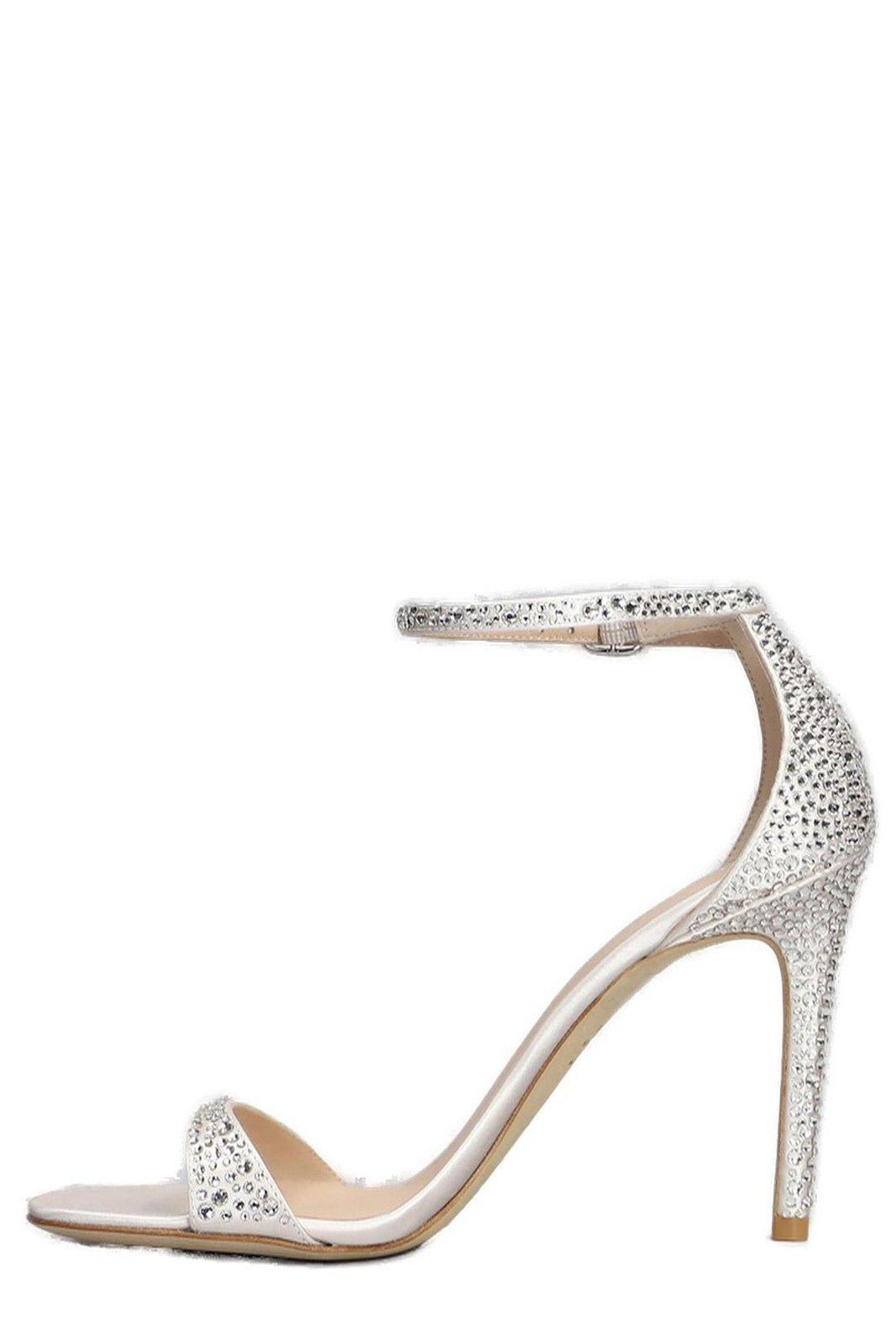 Stuart Weitzman Nudist Shine Sandals