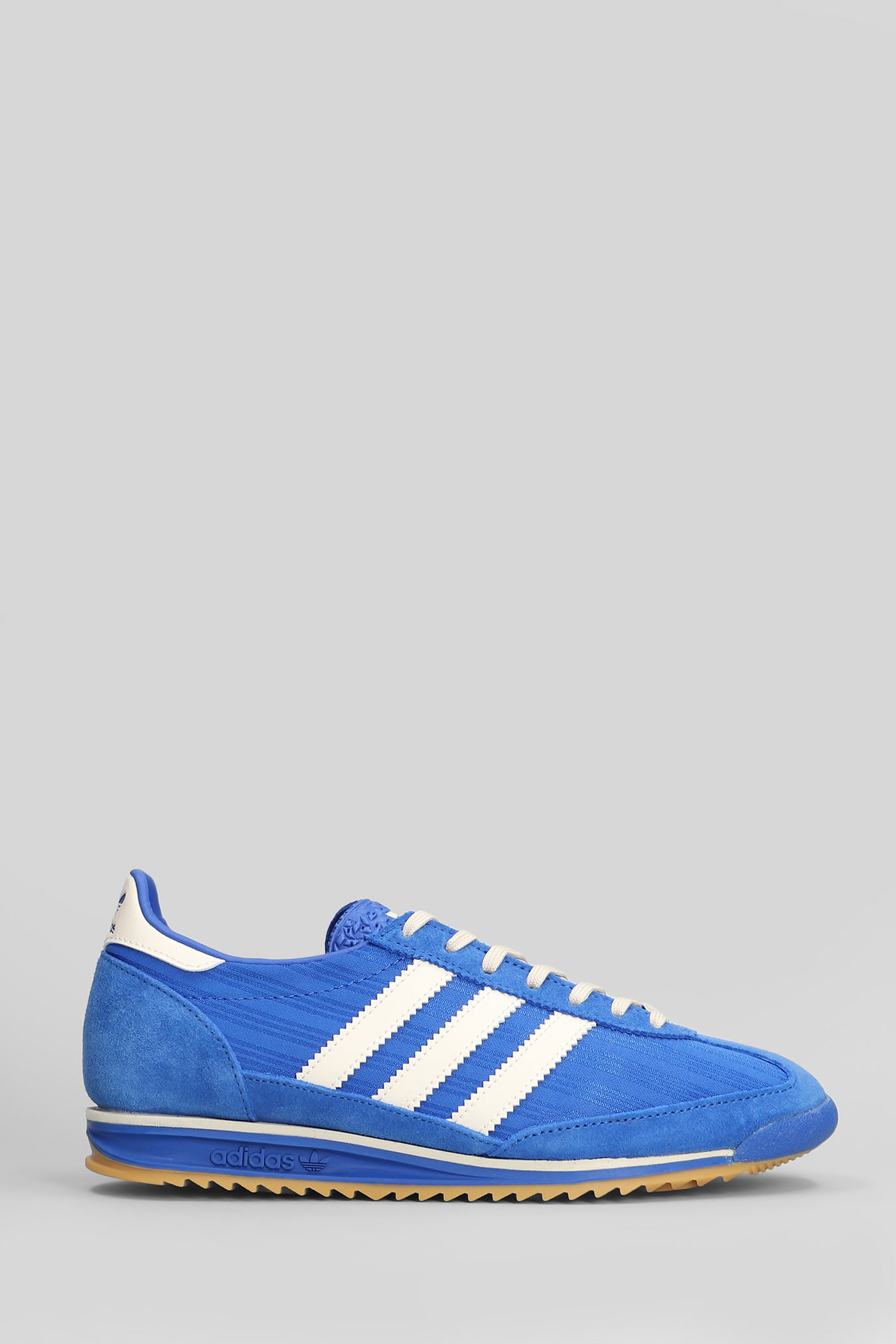 Adidas Originals Sl 72 Og Sneakers In Blue Suede And Fabric In Blue