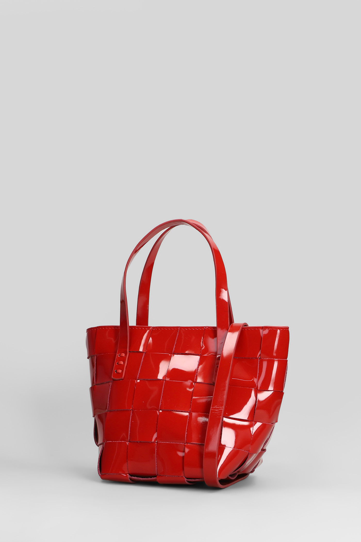 Dragon Diffusion Japan Mini Shoulder Bag In Red Leather In Red
