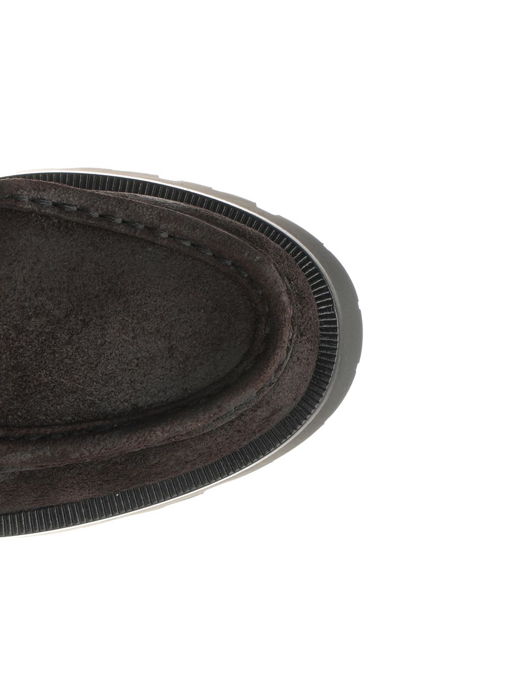 Alexander Wang Carson 50 Waxed Suede Boat Shoes In Brown