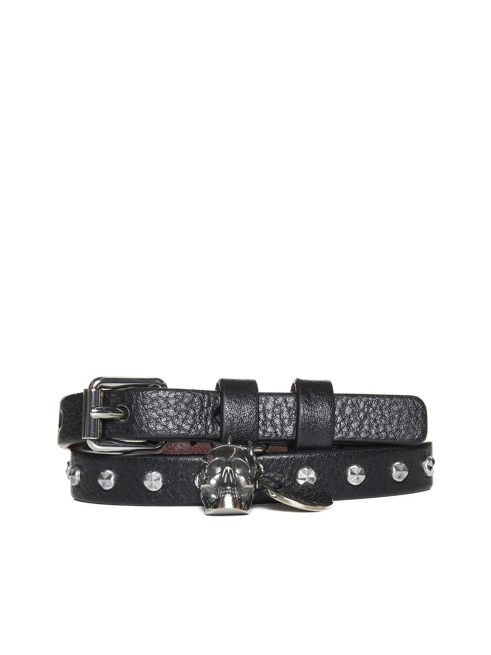 Alexander Mcqueen Bracelet In Black