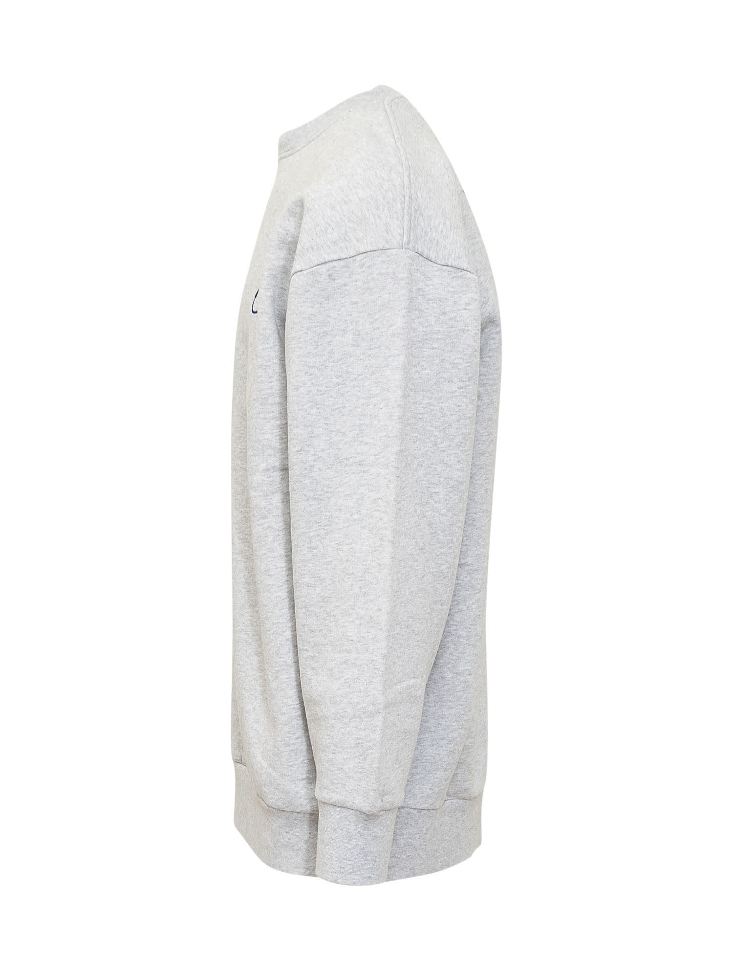 Shop Jw Anderson Jw Anchor Camper Sweatshirt In Light Grey Melange