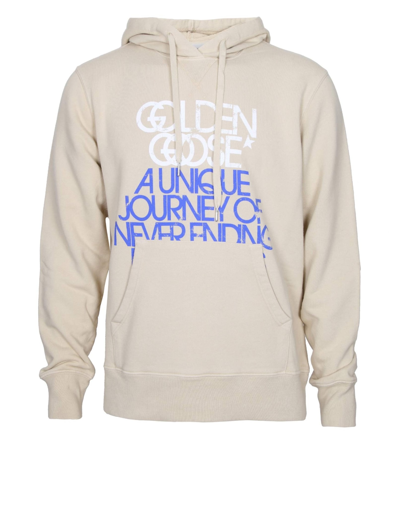 Golden Goose Journet Hoodie In Cotton With Logo