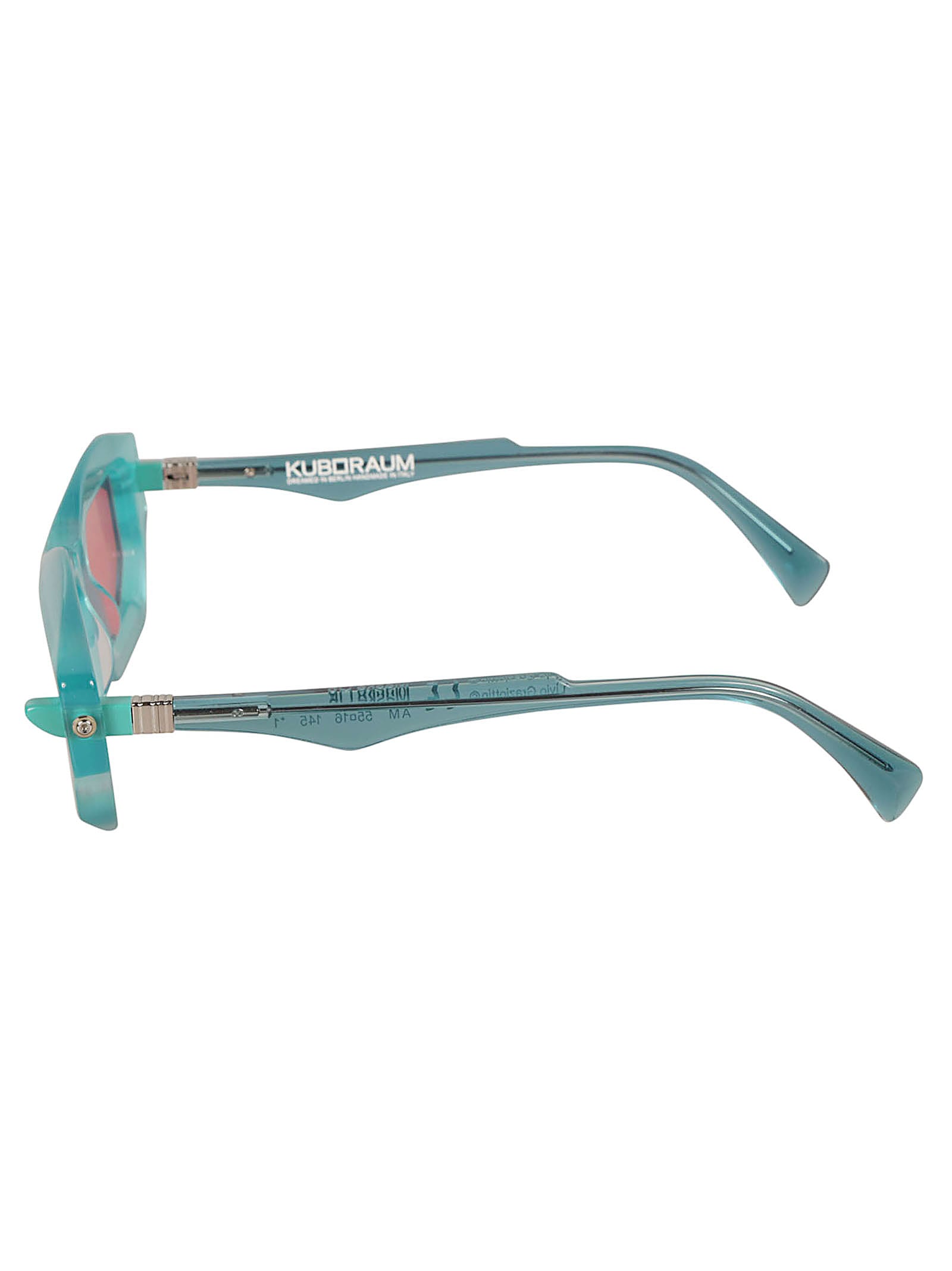 Shop Kuboraum Q6 Sunglasses Sunglasses In Crystal
