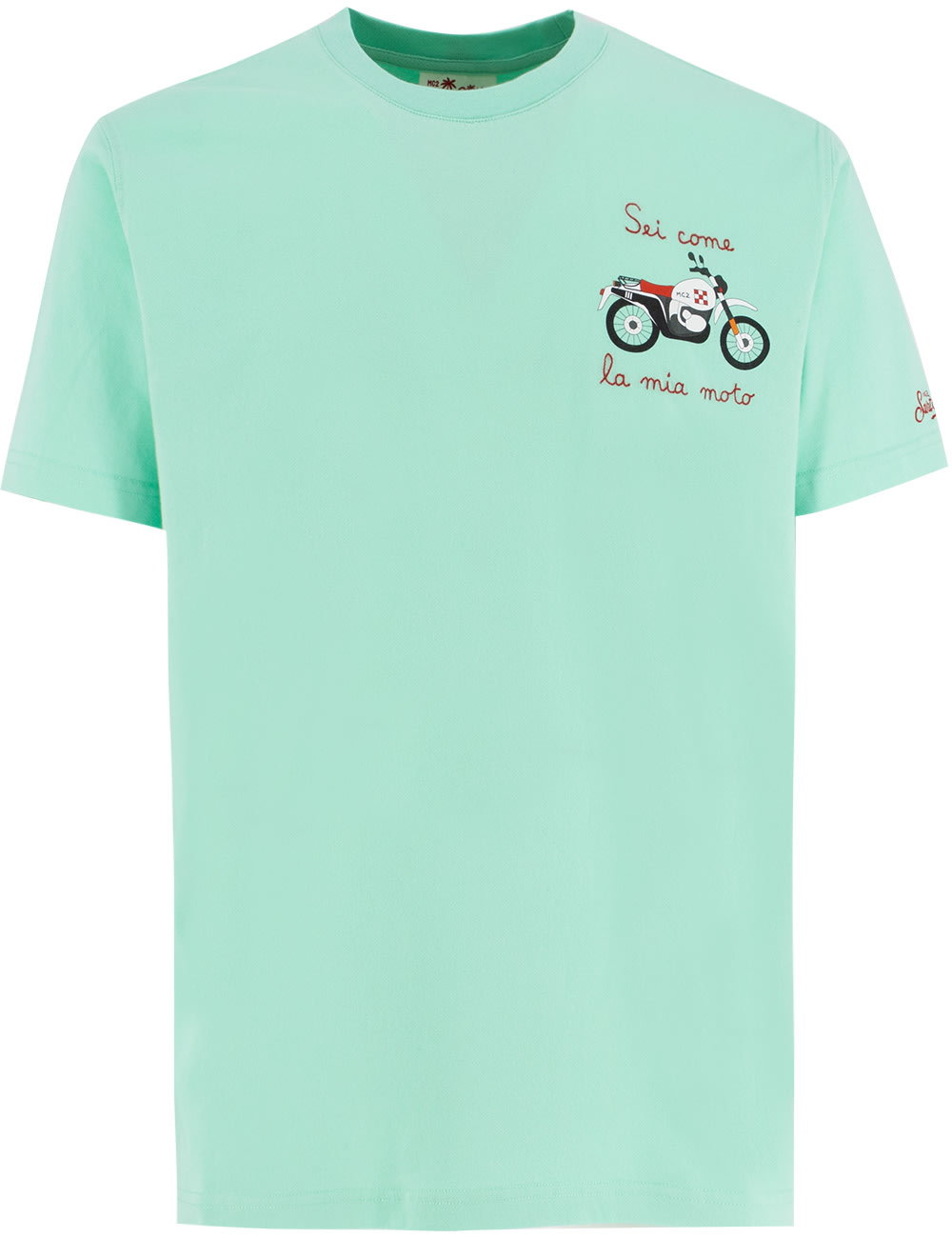 Shop Mc2 Saint Barth T-shirt In Come Mia Moto 55 Emb