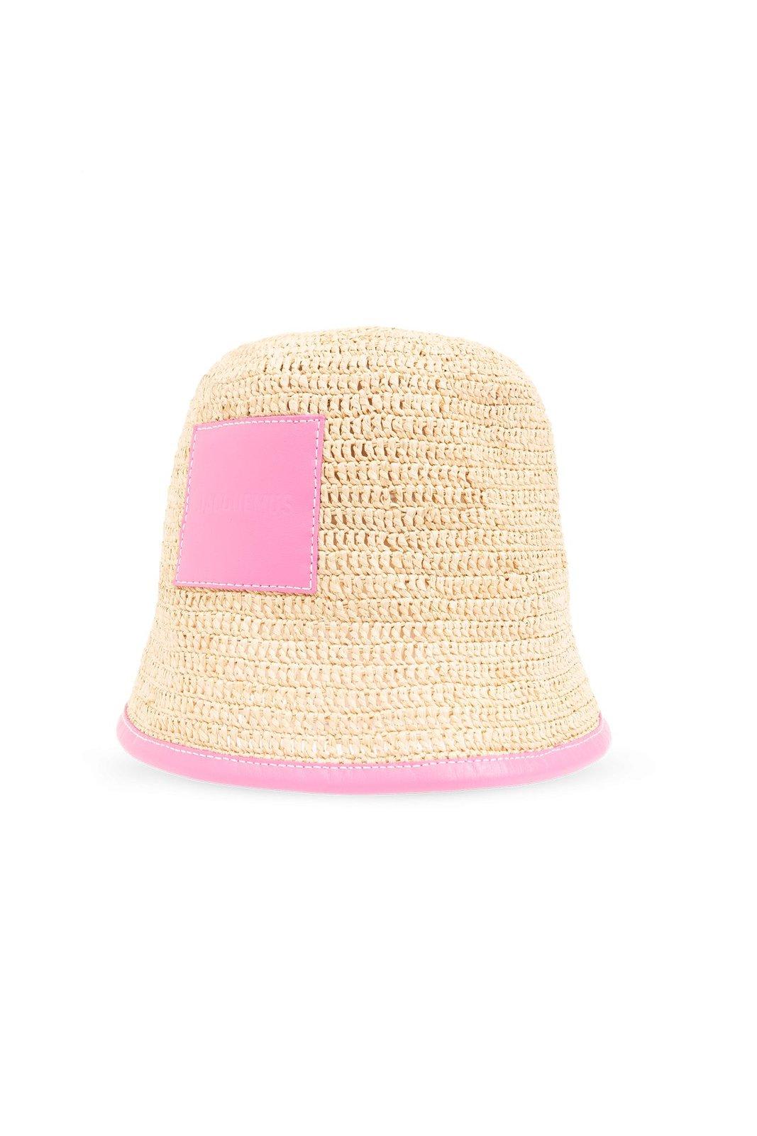 Shop Jacquemus Le Bob Soli Bucket Hat In Fuchsia