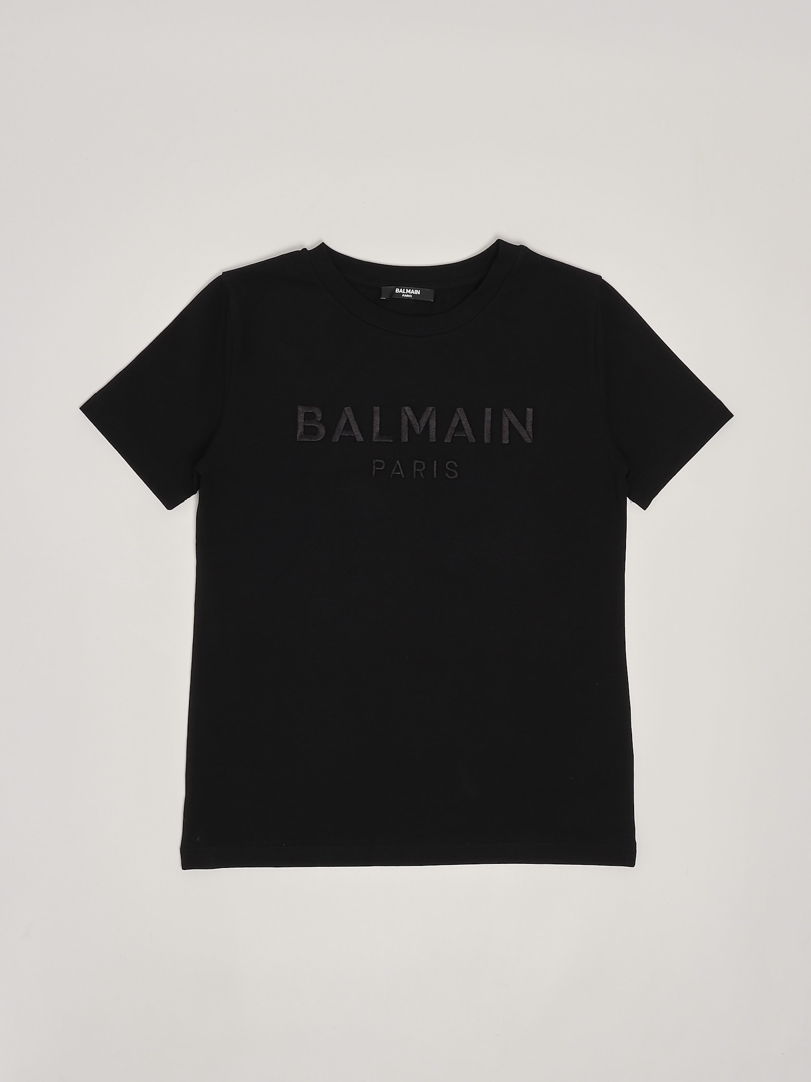 Shop Balmain T-shirt T-shirt In Nero