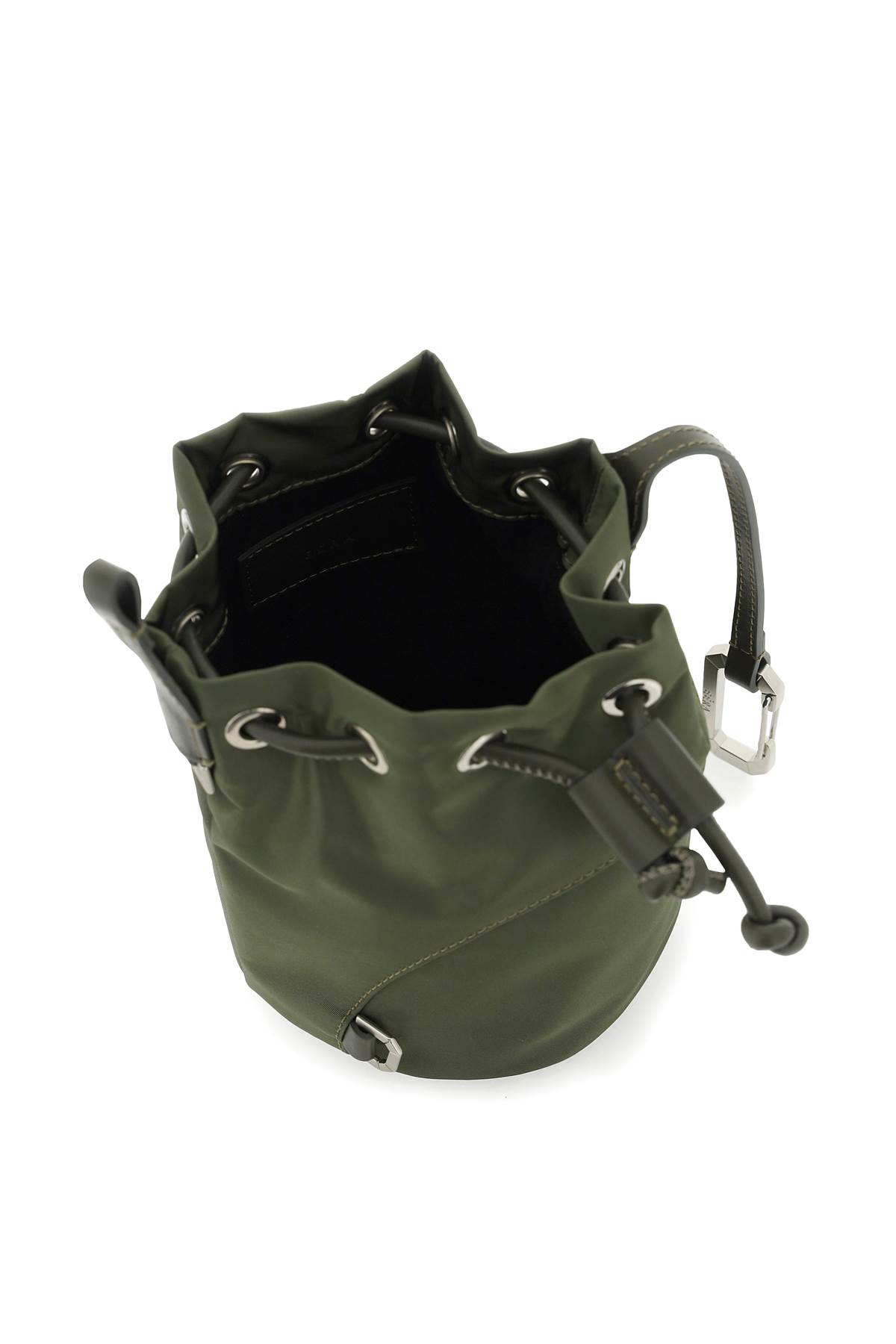 Shop Eéra Rocket Small Bucket Bag In Army Green (green)
