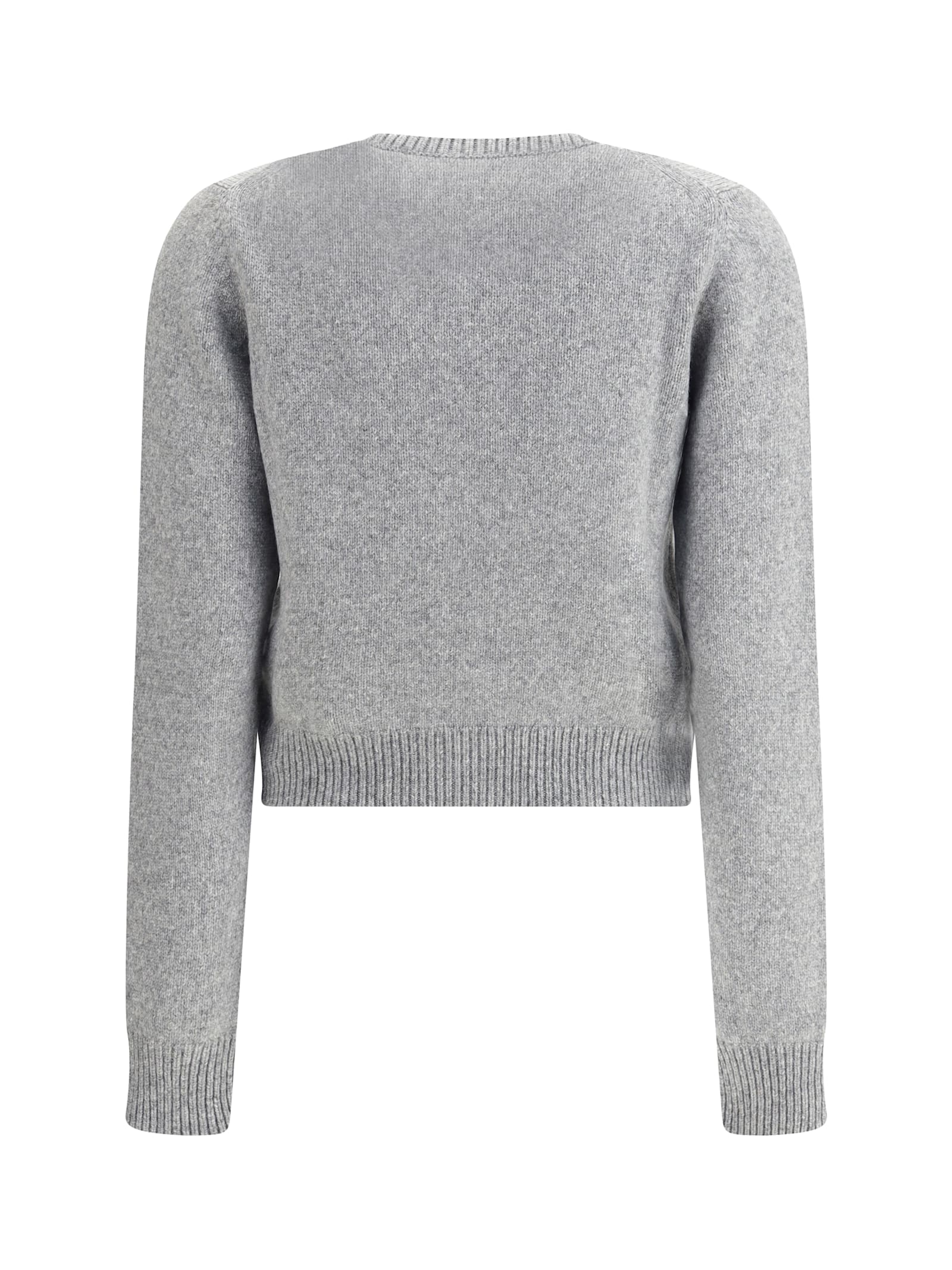 Khaite Everheart Cardigan In Gray