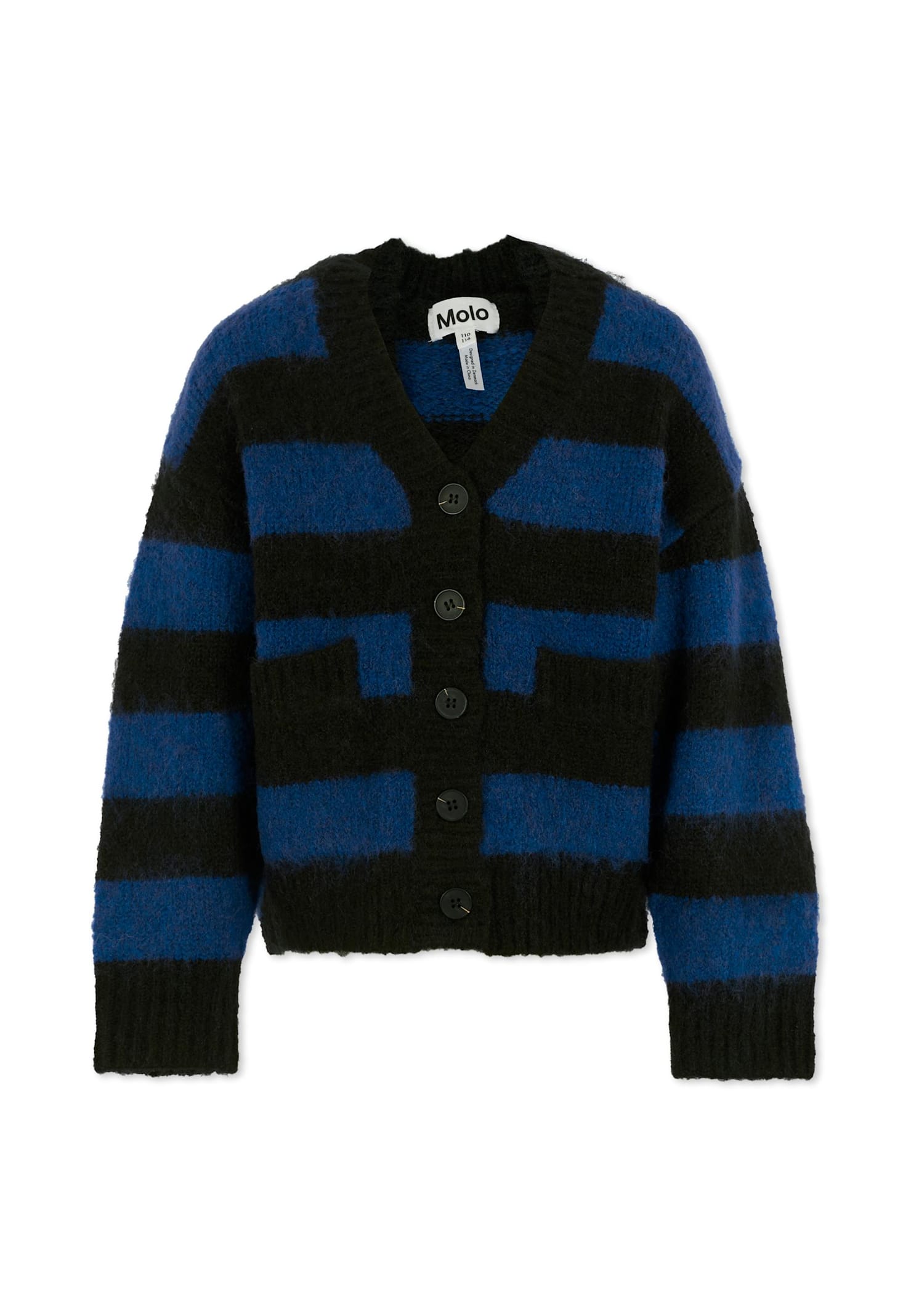 Molo Blue Cardigan For Boy In Blue
