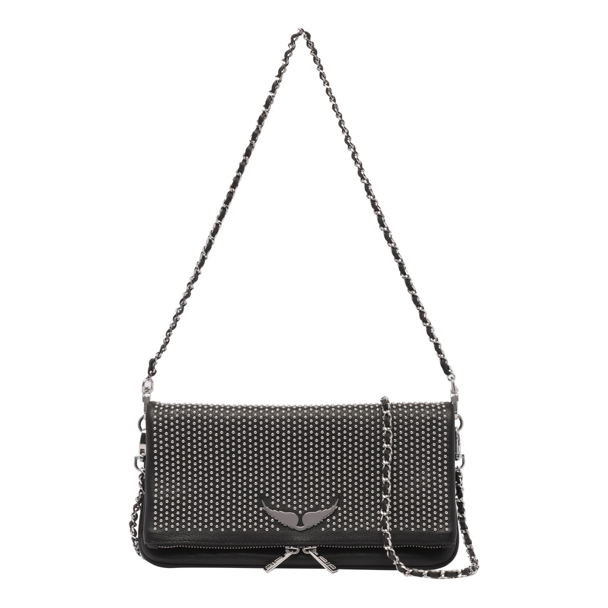 Zadig & Voltaire Rock Nano Embossed Snake Shoulder Bag