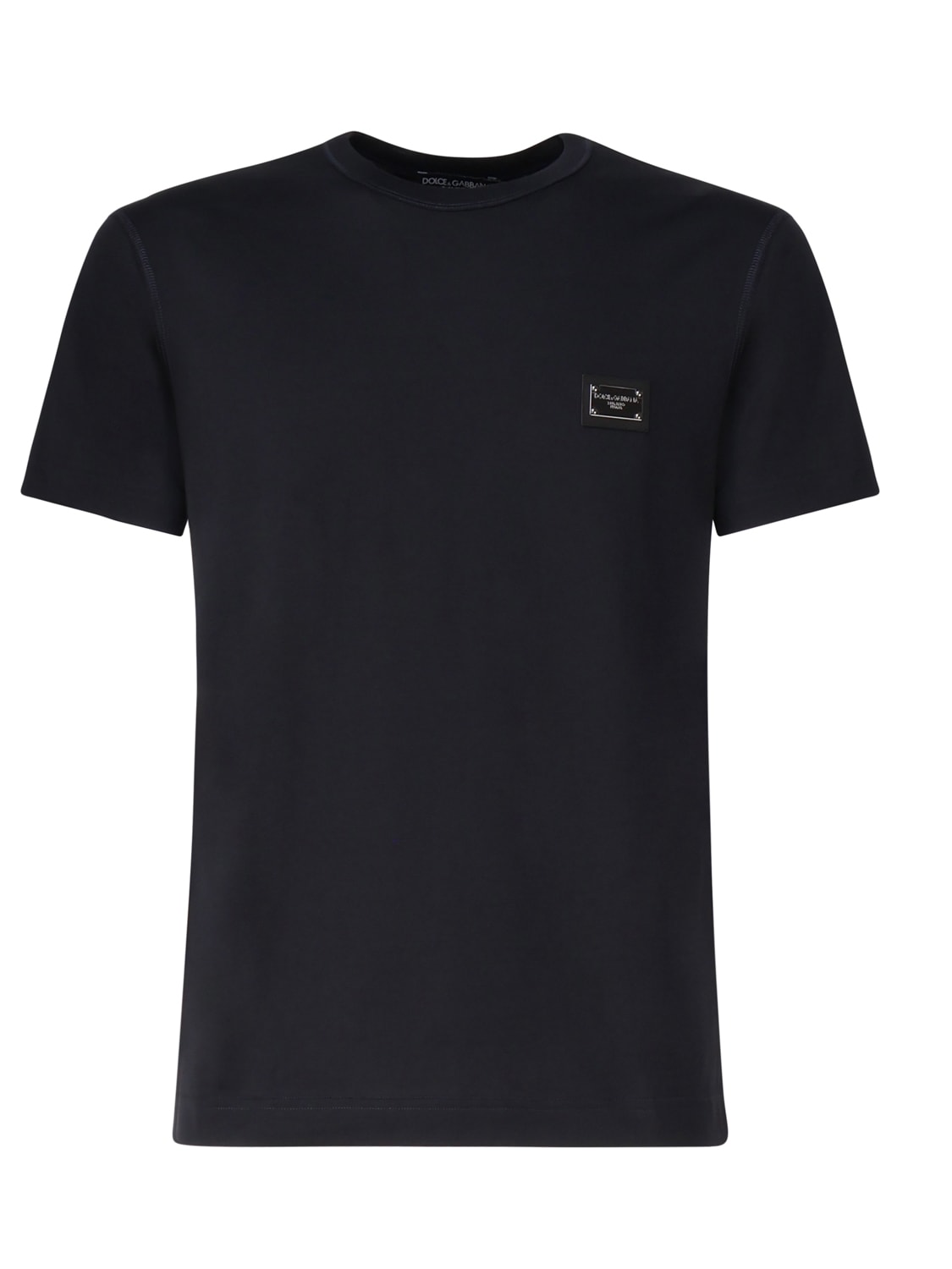 Dolce & Gabbana Cotton T-shirt In Blue
