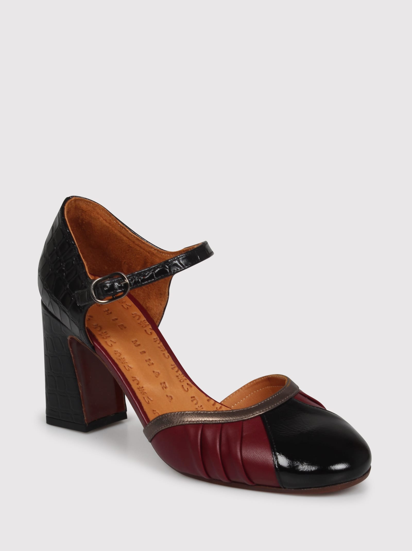 Shop Chie Mihara Mindel Pumps In Black