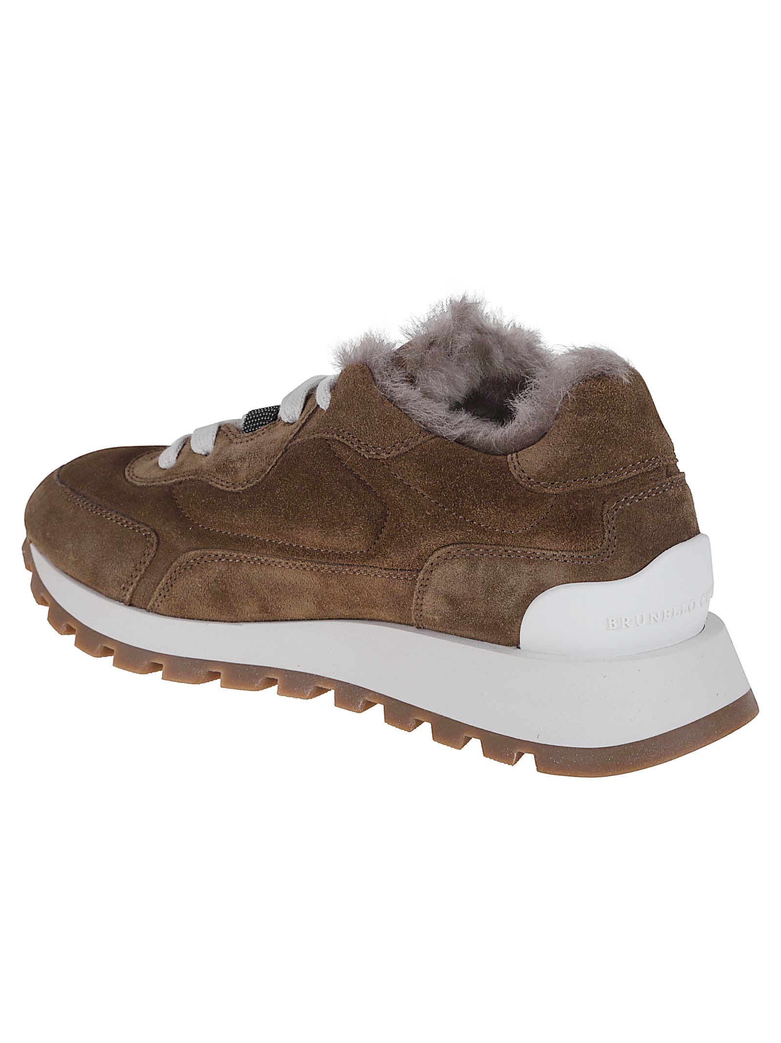 Brunello Cucinelli Sneakers In Brown