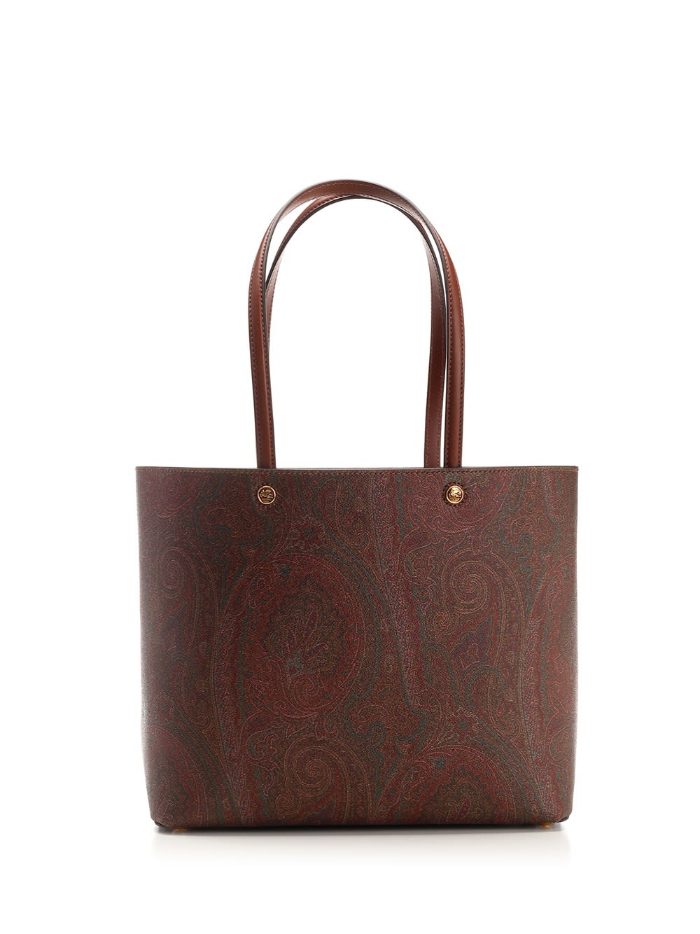 Shop Etro Essential Large Tote In Brown