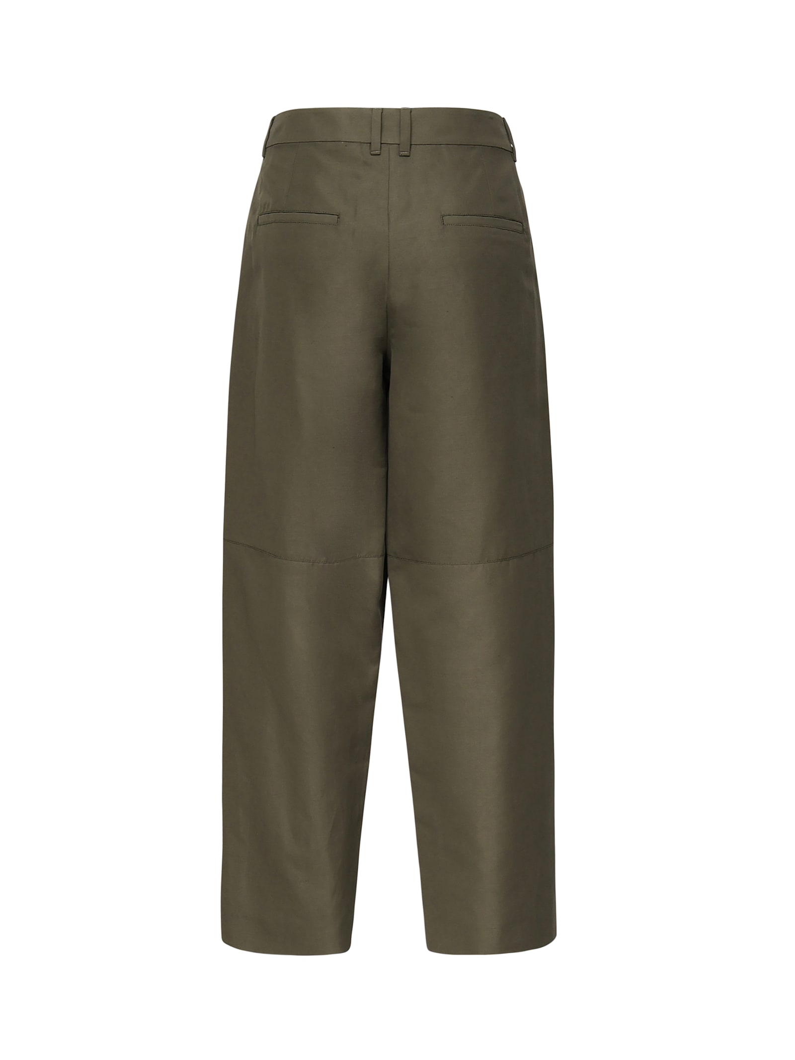 'S MAX MARA CANVAS BAGGY PANTS