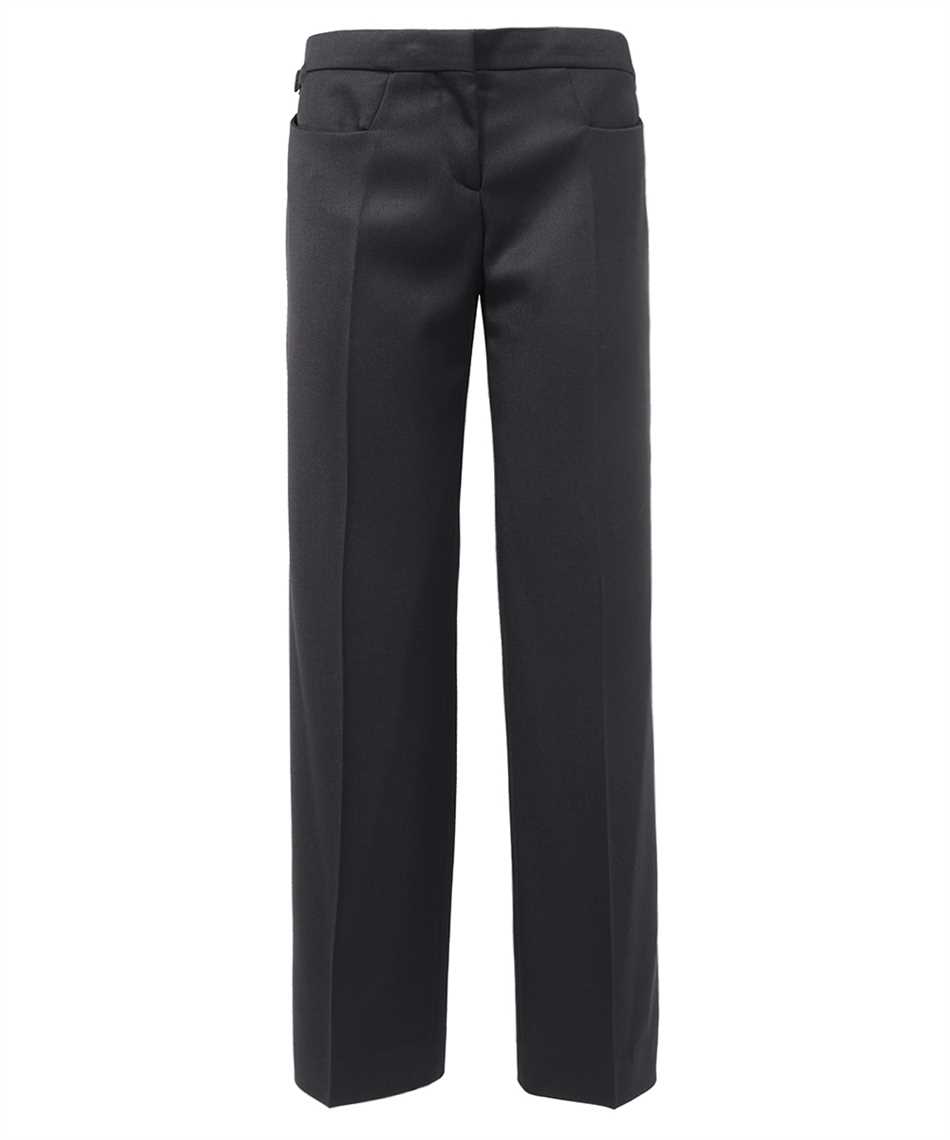 Tom Ford High-waisted Flared Wool Trousers In Black