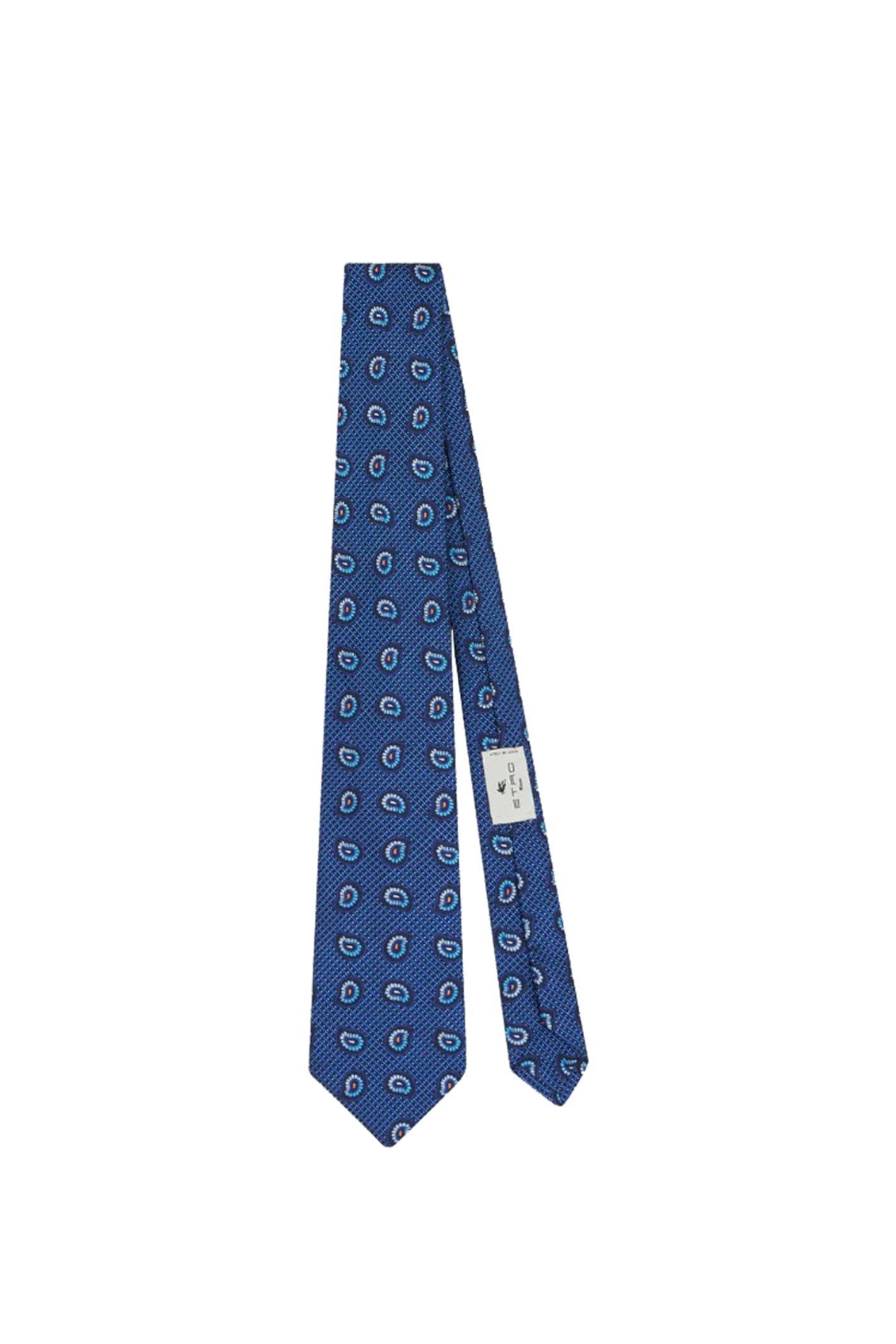 Etro Tie In Blue