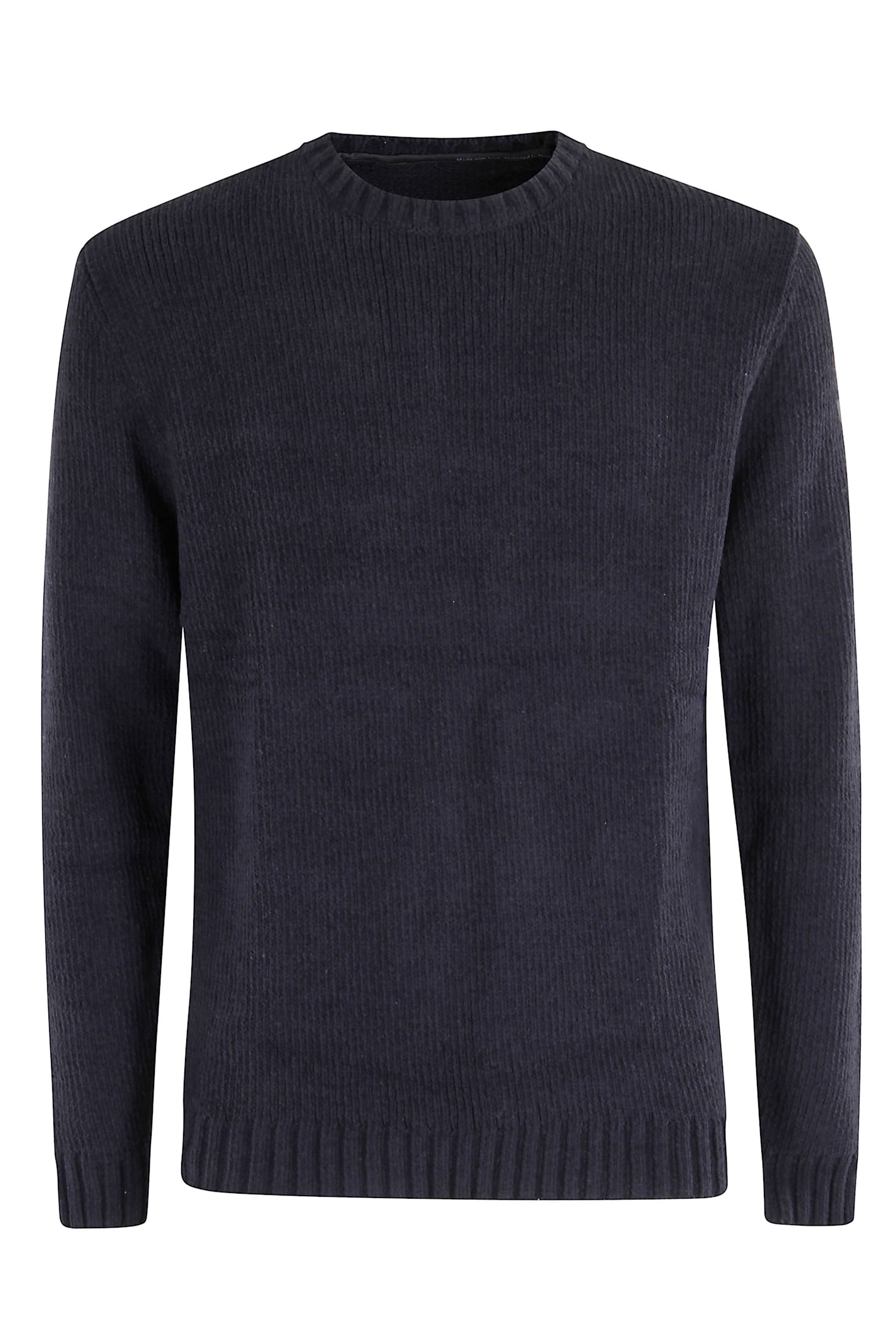 Rrd - Roberto Ricci Design Cinematt Round Knit In Blue