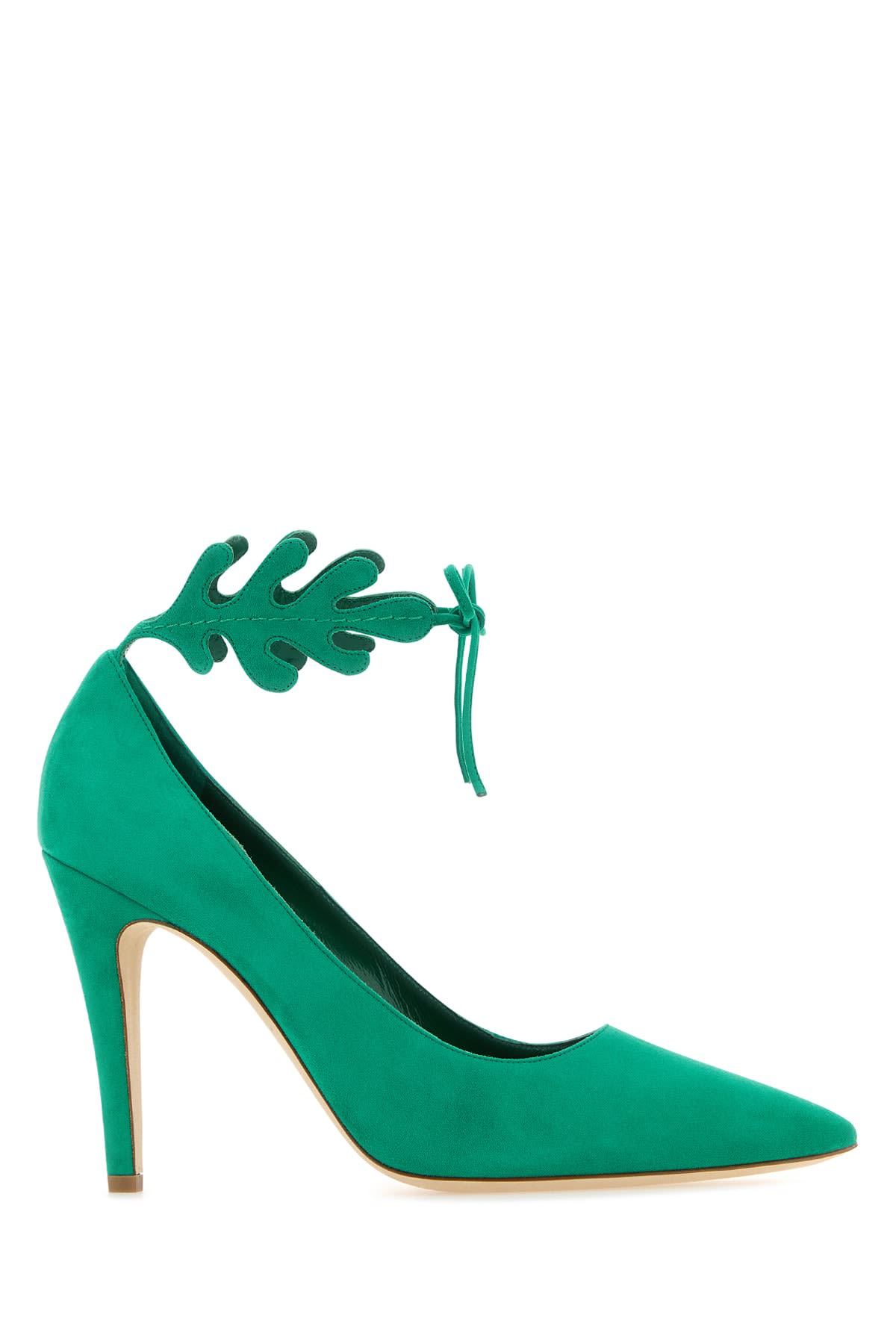 Manolo Blahnik Scarpe Con Tacco Florettehi1242496 Bgrn In Green