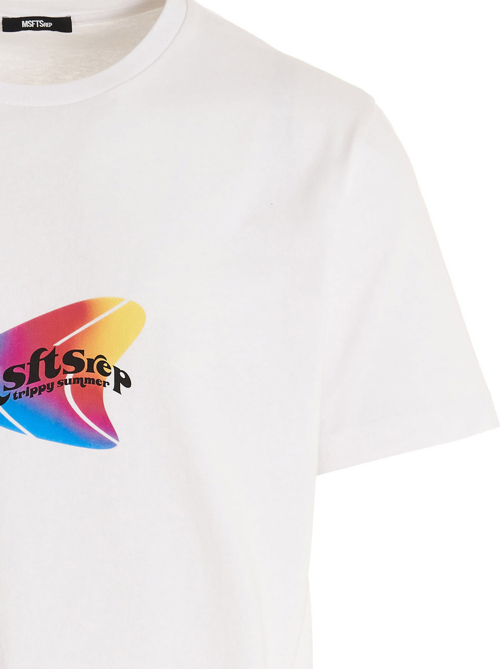 Shop Msftsrep Logo T-shirt In White
