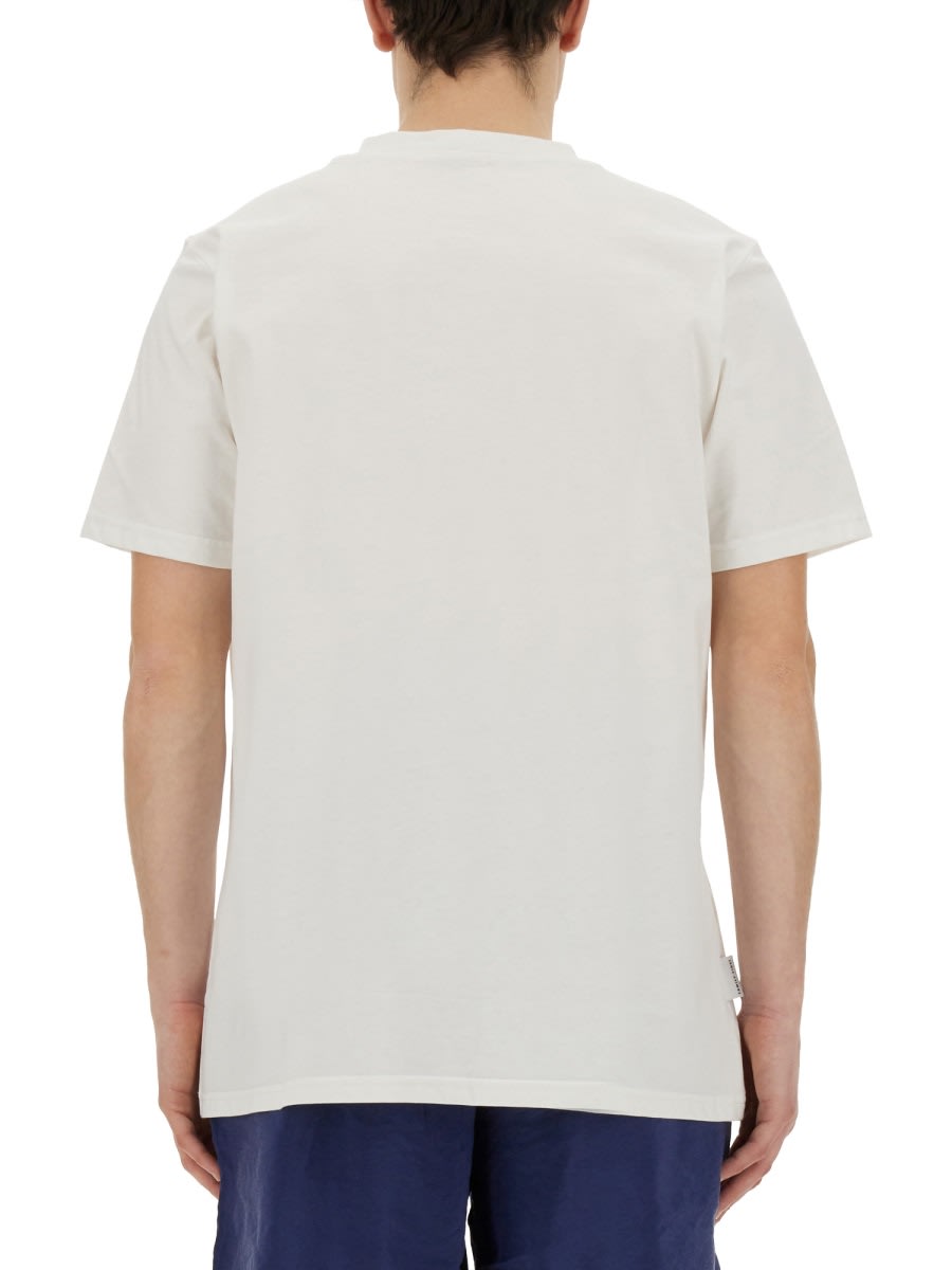 Shop Family First Milano T-shirt With Caviar Print In White