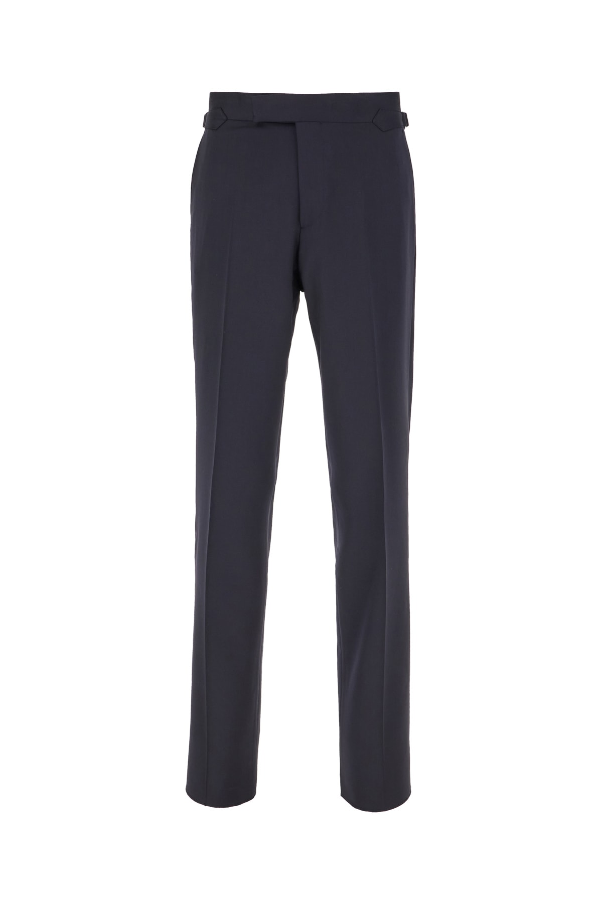 Navy Blue Wool Sang Pants