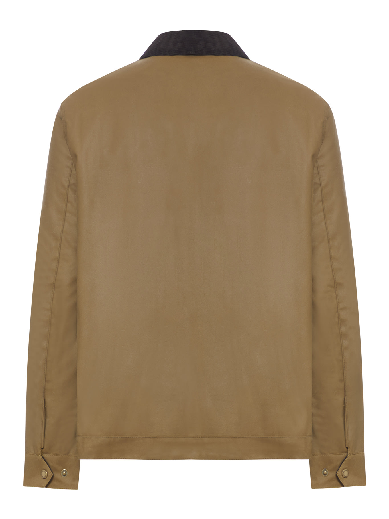 Shop Barbour International Bedale Wax Jacket Fw24 Wax Cot Outw In Sand