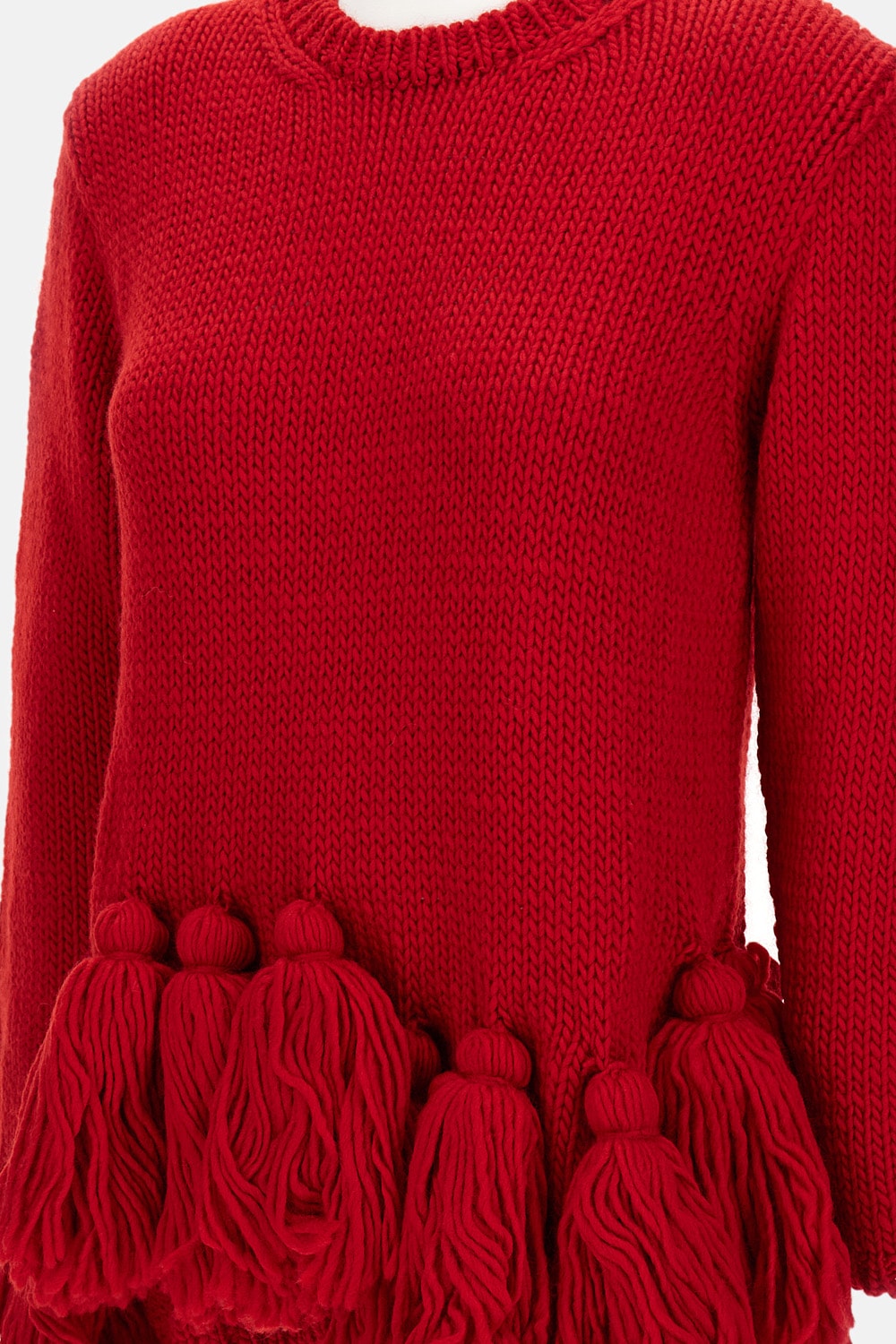 Comme Des Garçons Sweater In Red