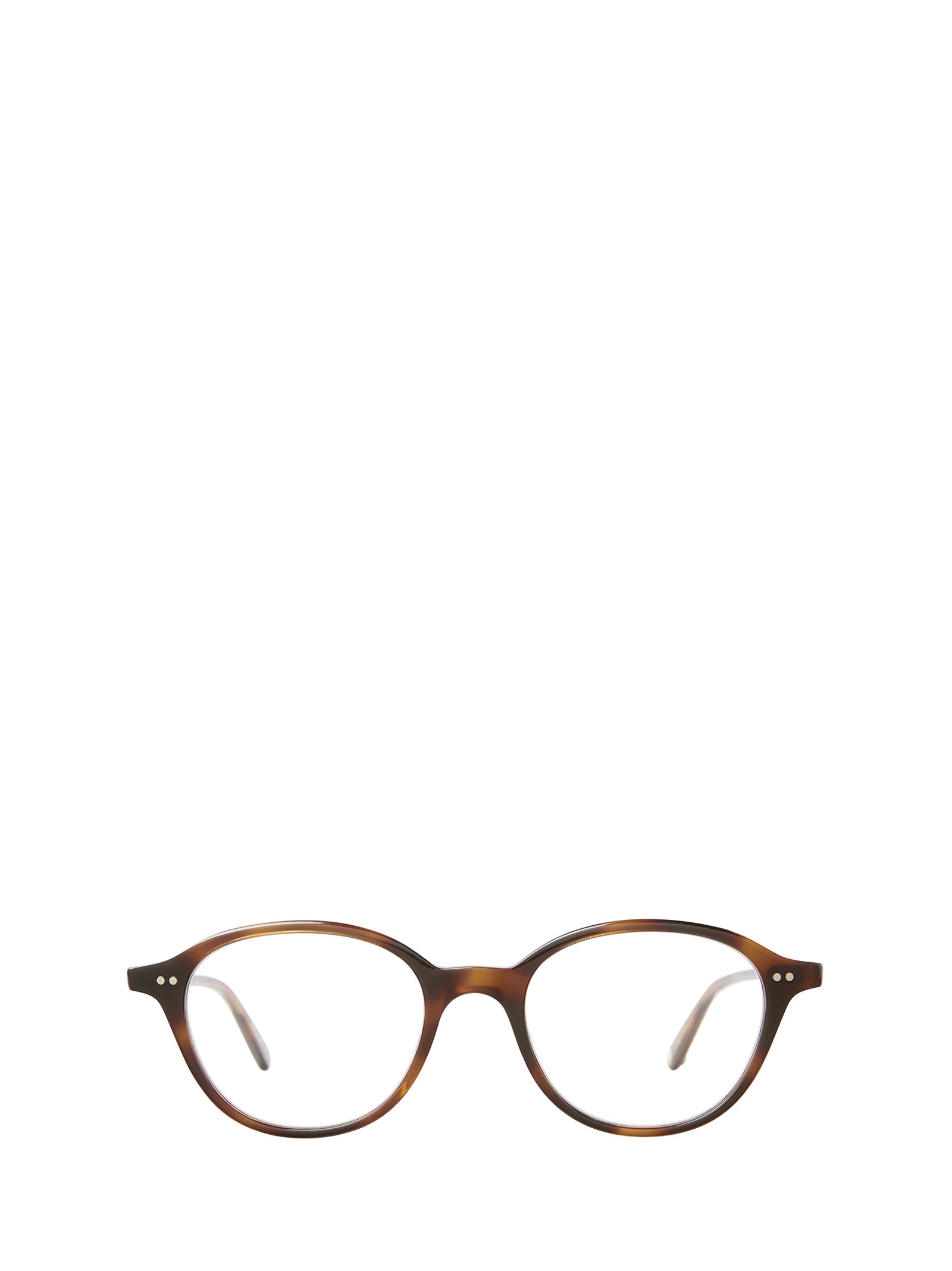 Garrett Leight Franklin Spotted Brown Shell Glasses