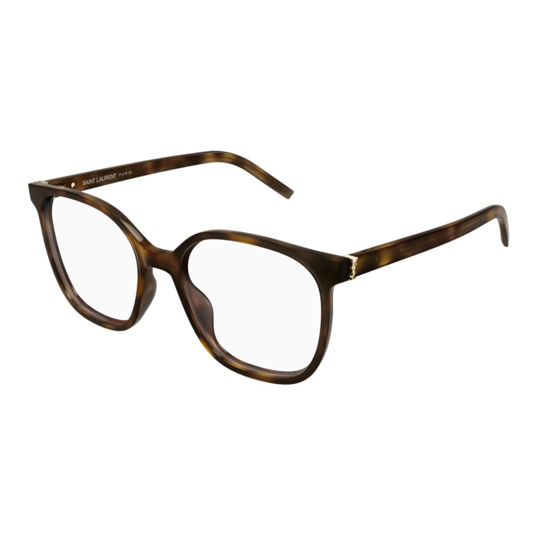Saint Laurent Sl M155003-havana-havana-transparent In Brown